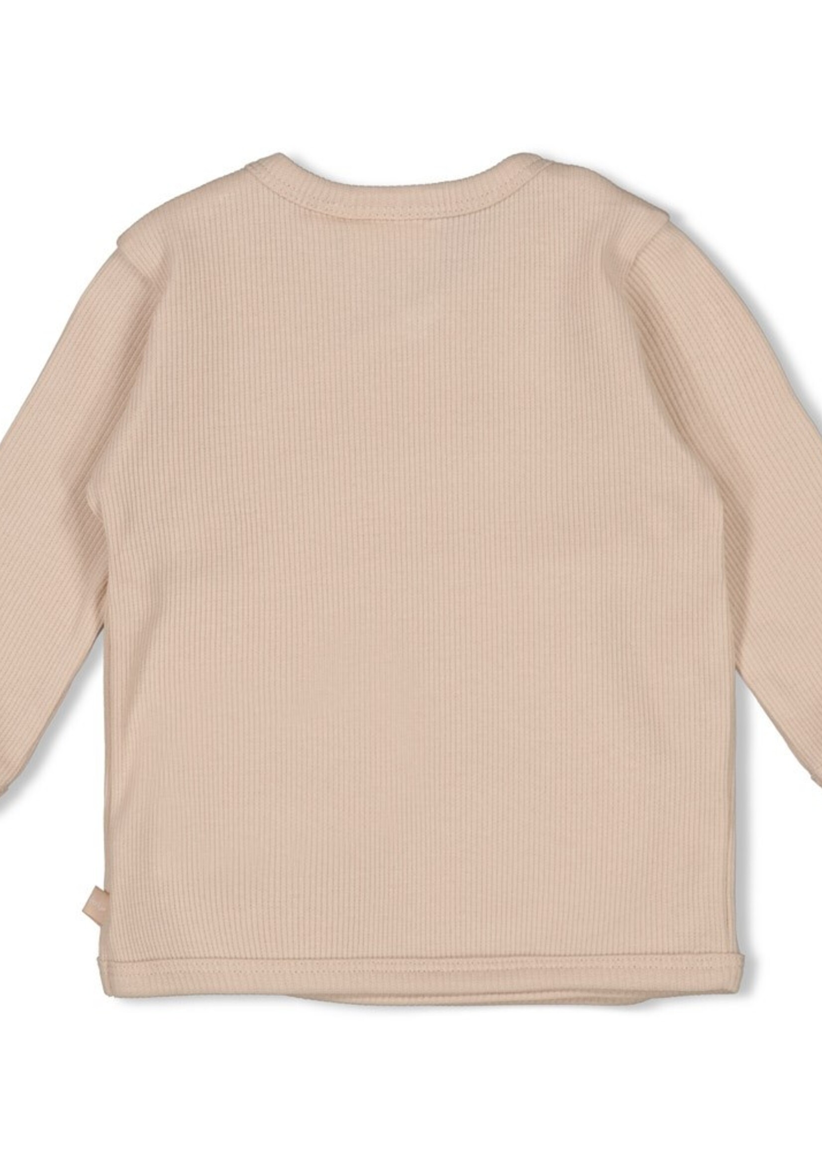 Feetje Feetje | Overslagshirt rib - Honey Bear