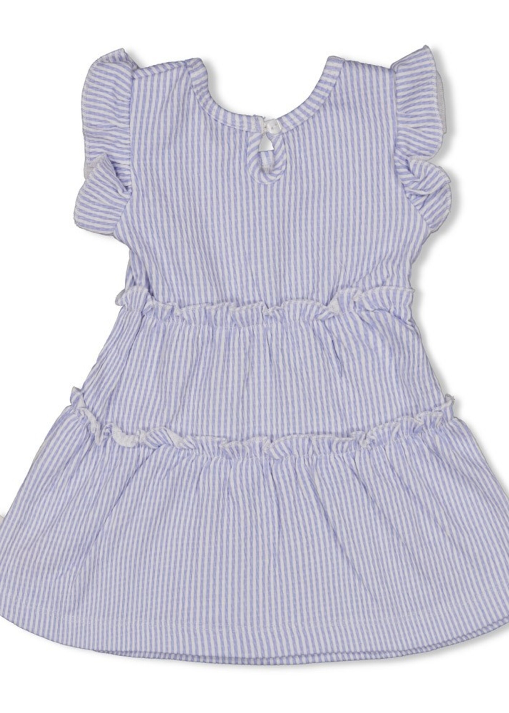 Feetje Feetje | Jurk crinkle streep k/m - Sea La Vie