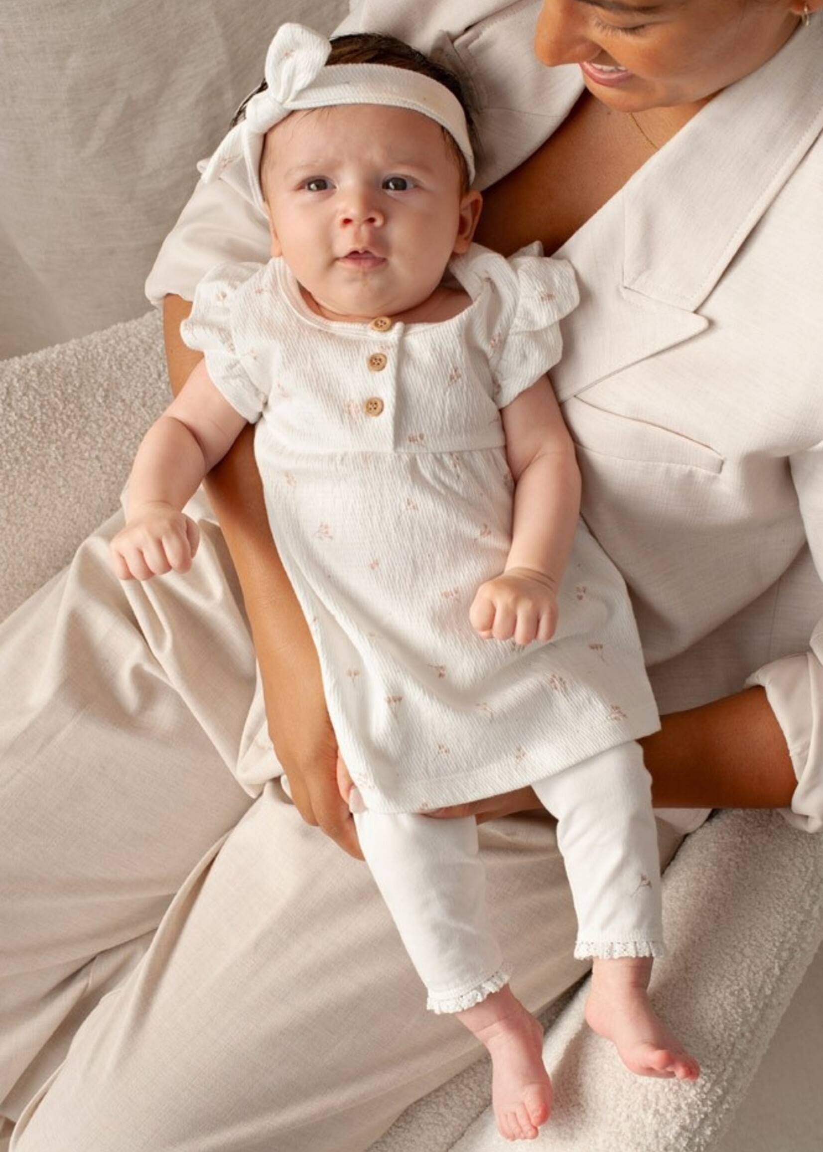 Feetje Feetje | Jurk crinkle AOP k/m - Delicate Flower