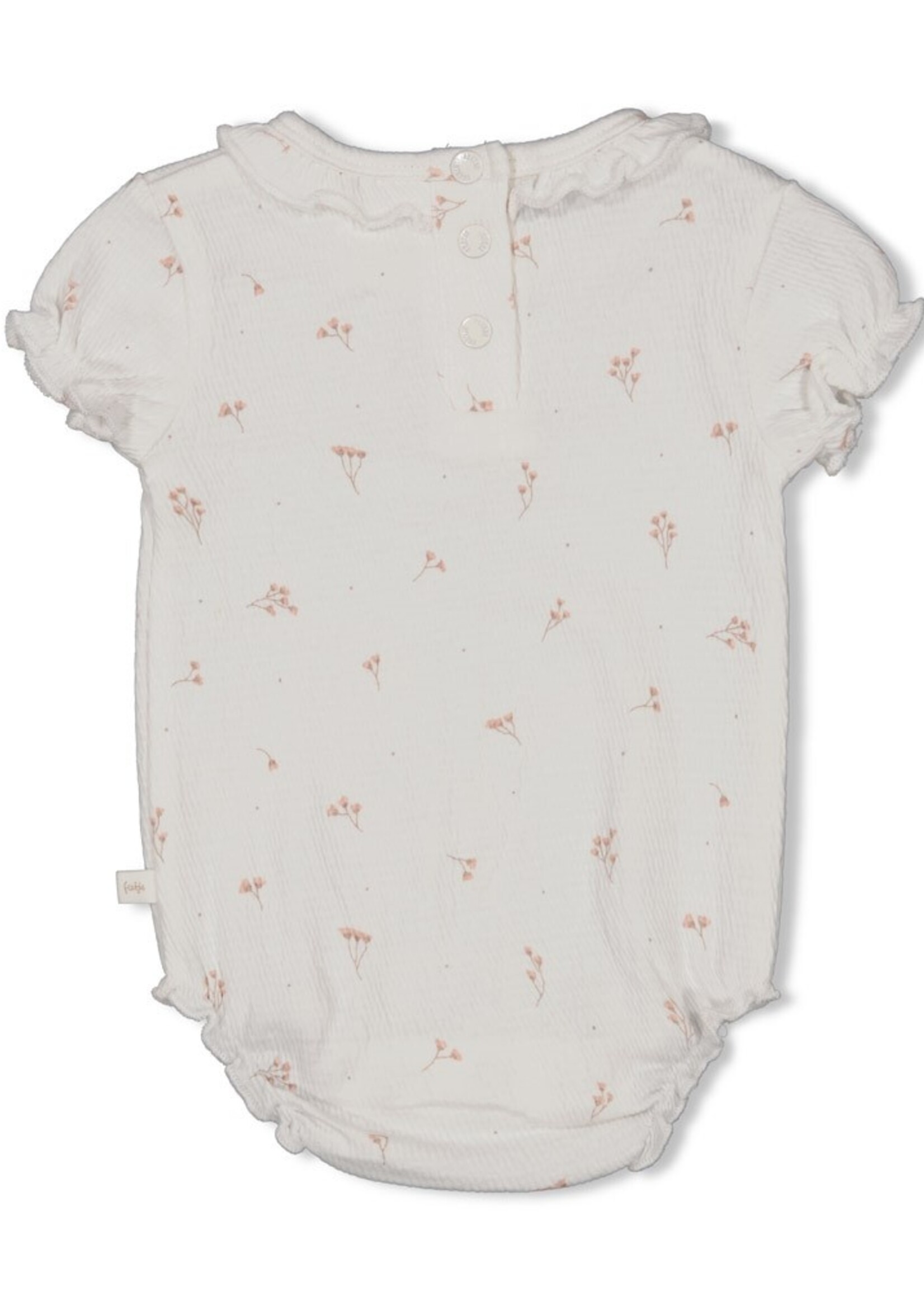 Feetje Feetje | Romper crinkle AOP k/m - Delicate Flower - Offwhite