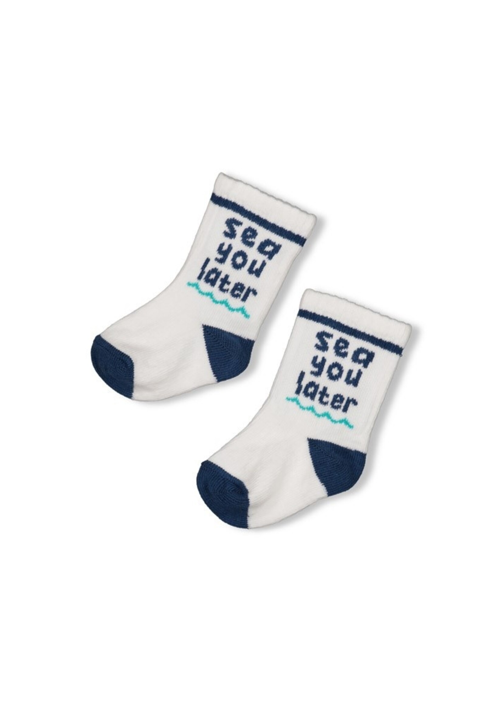 Feetje Feetje | Sokken - Seaside Happiness - Offwhite