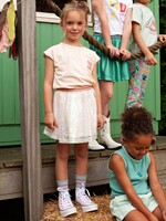 Jubel Jubel | T-shirt met backprint - Lazy Lagoon – l.Roze