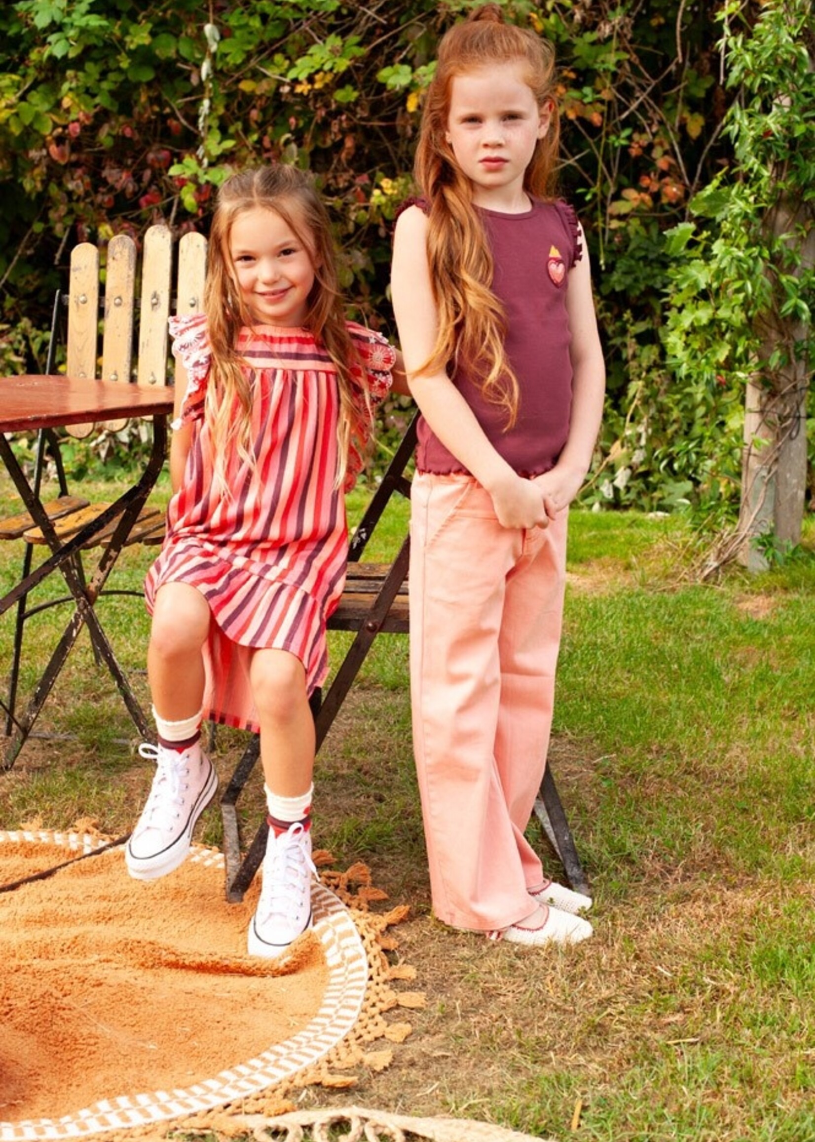 Jubel Jubel | Singlet rib - Salsa Sunset - Bordeaux