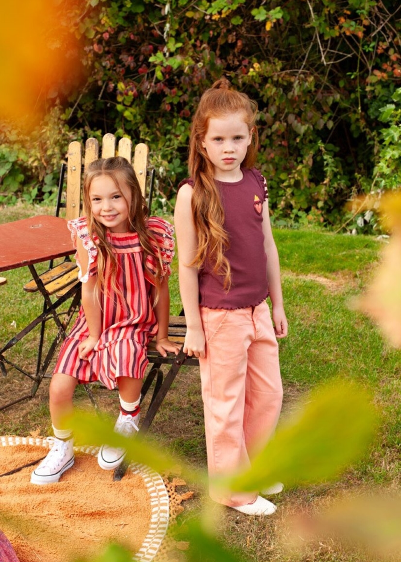 Jubel Jubel | Singlet rib - Salsa Sunset - Bordeaux