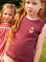 Jubel Jubel | Singlet rib - Salsa Sunset - Bordeaux