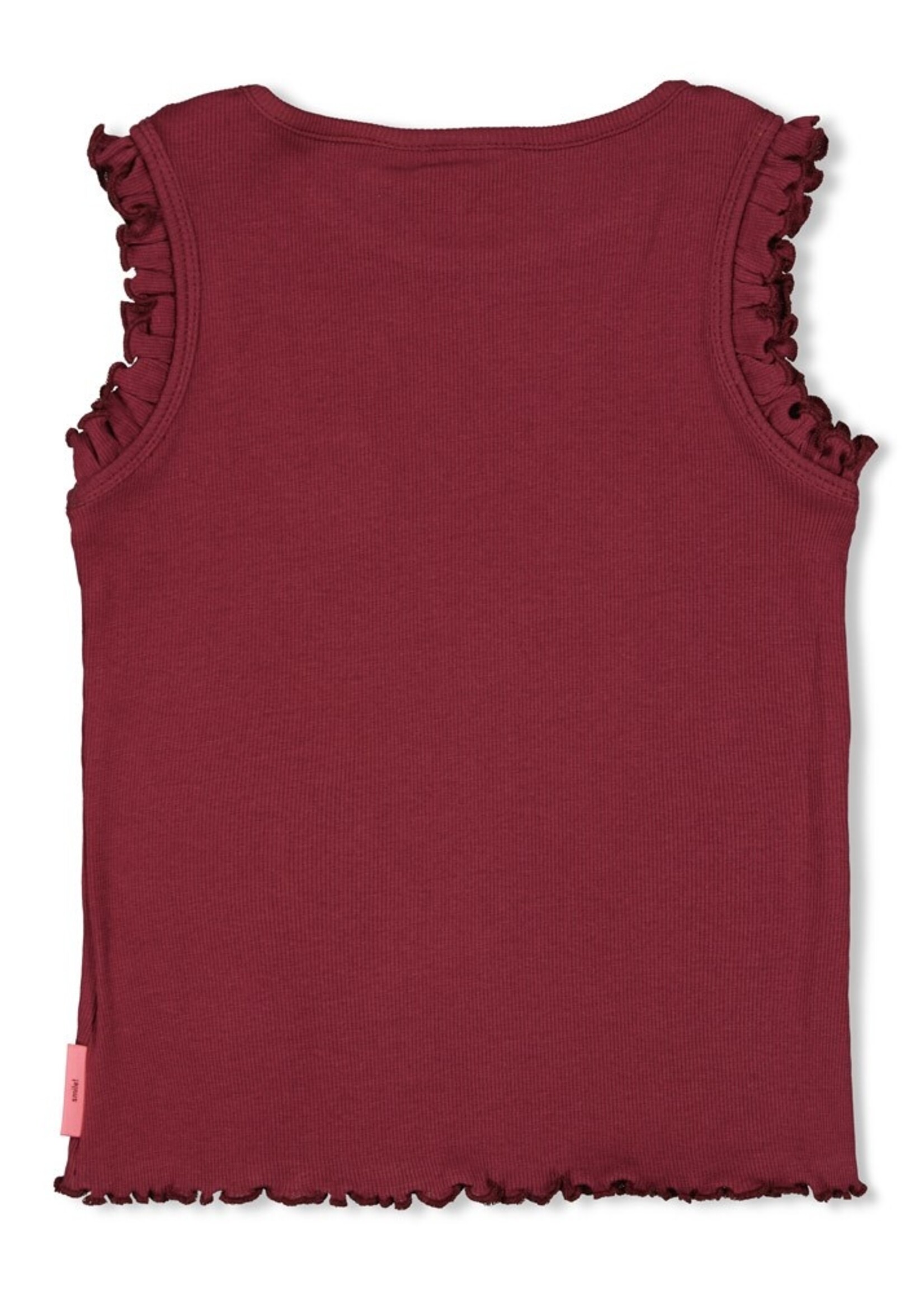 Jubel Jubel | Singlet rib - Salsa Sunset - Bordeaux