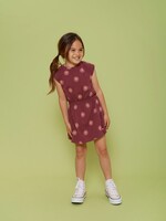 Jubel Jubel | Jurk AOP - Salsa Sunset - Bordeaux