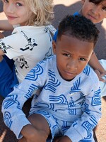 Sturdy Sturdy | Short AOP - Run the Day - Grijs melange