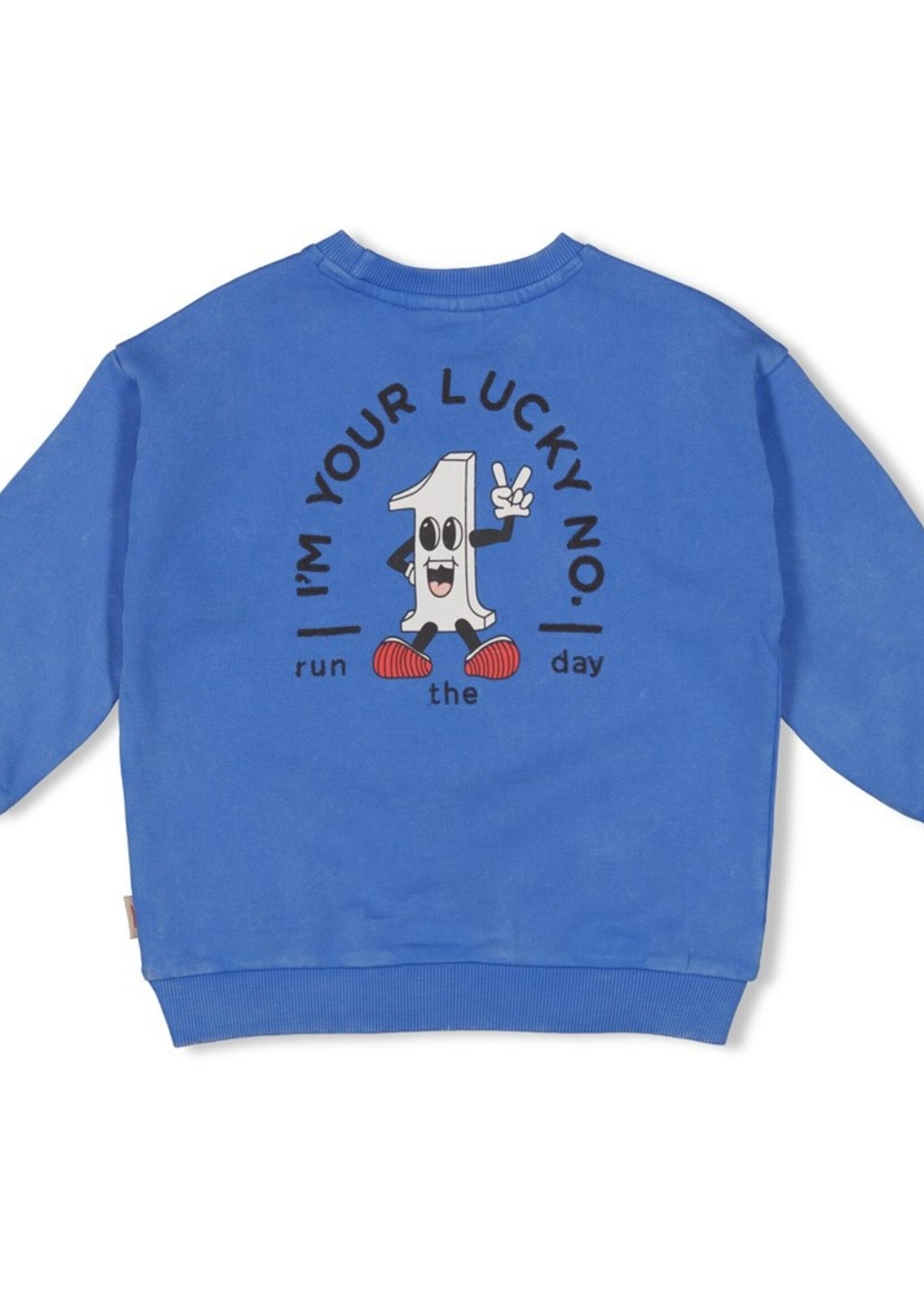 Sturdy Sturdy | Sweater oversized - Run the Day - Blauw