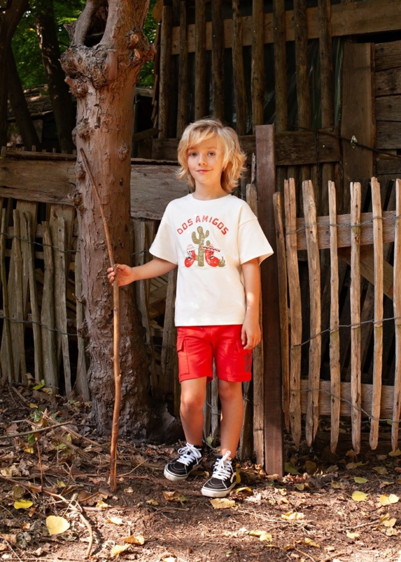 Sturdy Sturdy | T-shirt oversized - Desert Fiesta - Offwhite