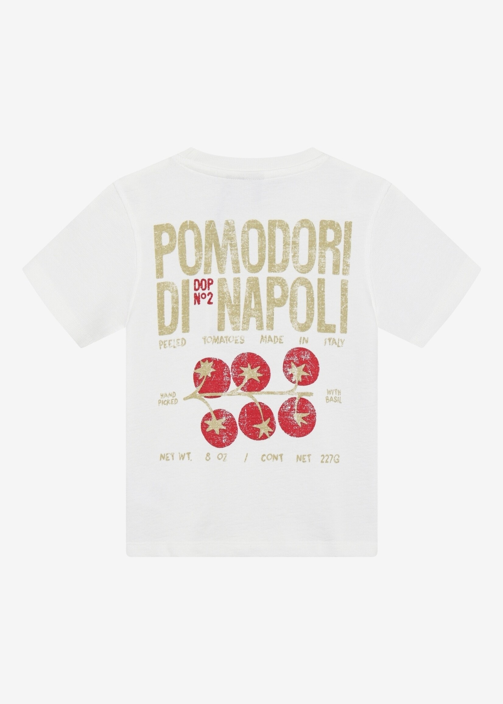 Daily7 Daily7 | T-shirt Backprint – White