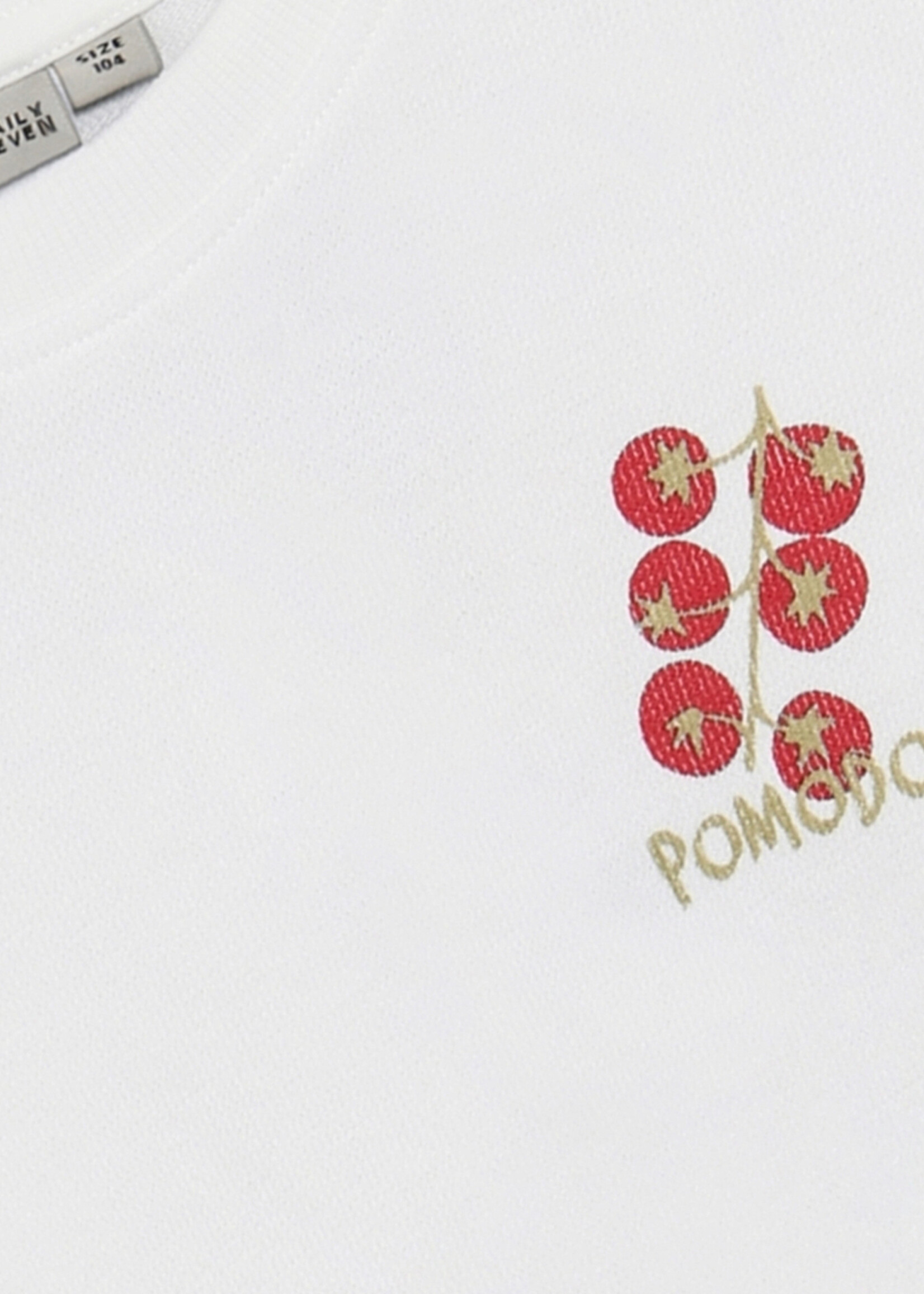 Daily7 Daily7 | T-shirt Backprint – White