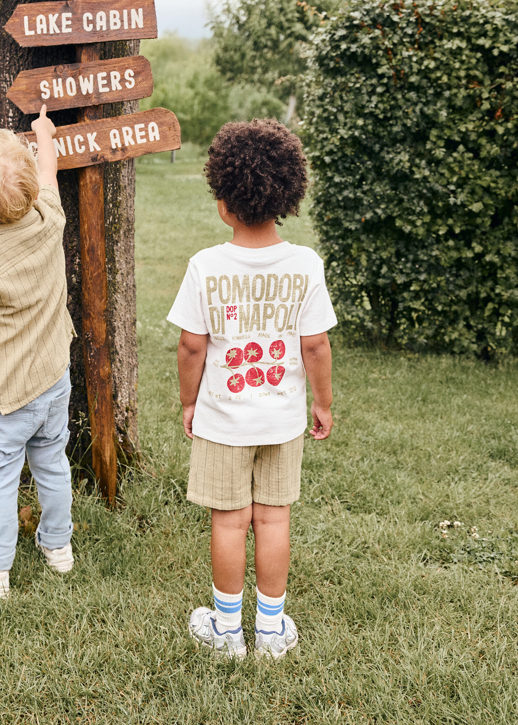 Daily7 Daily7 | T-shirt Backprint – White