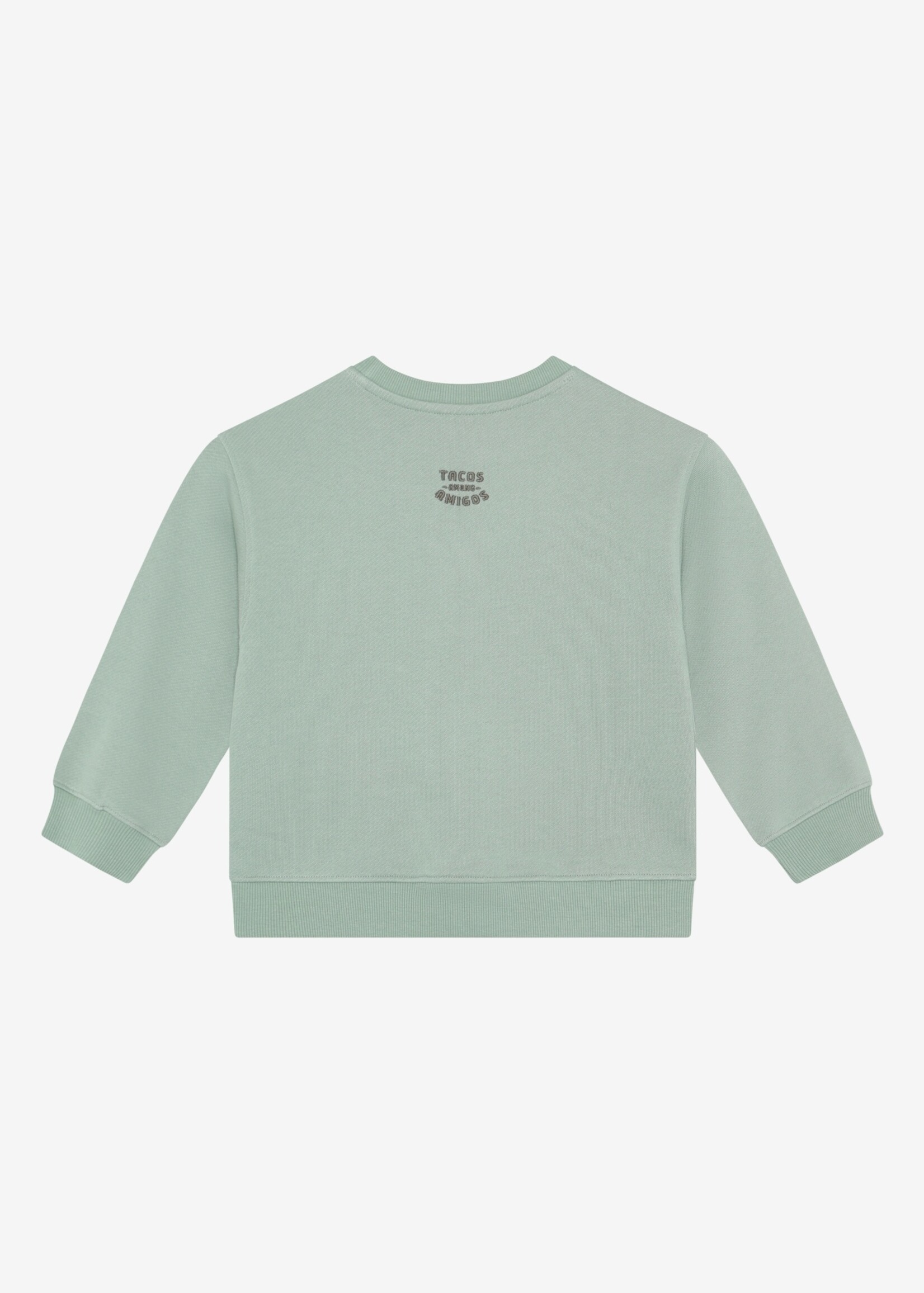 Daily7 Daily7 | Oversized Sweater Print – Green