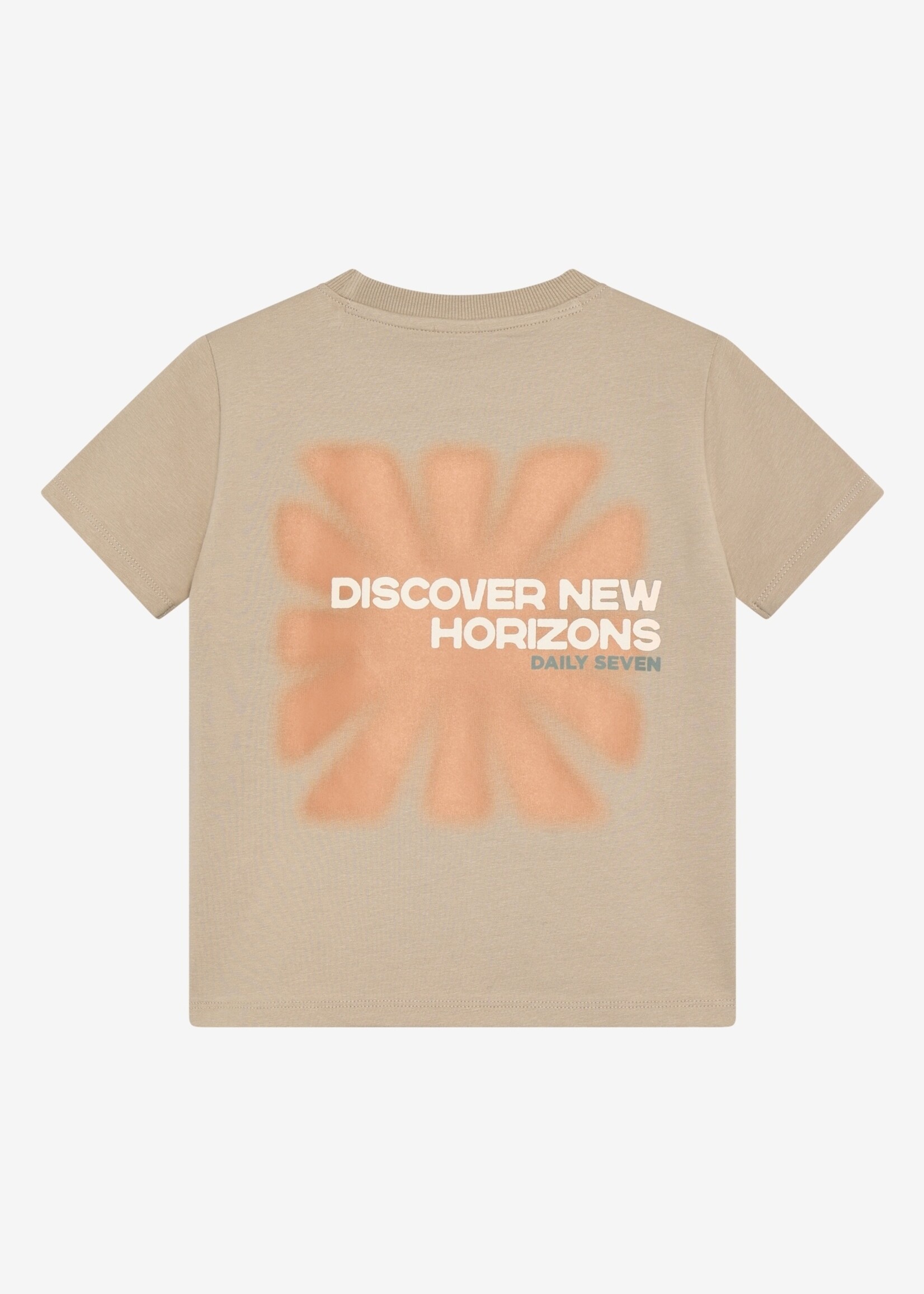 Daily7 Daily7 | T-shirt Backprint – Sand . 1