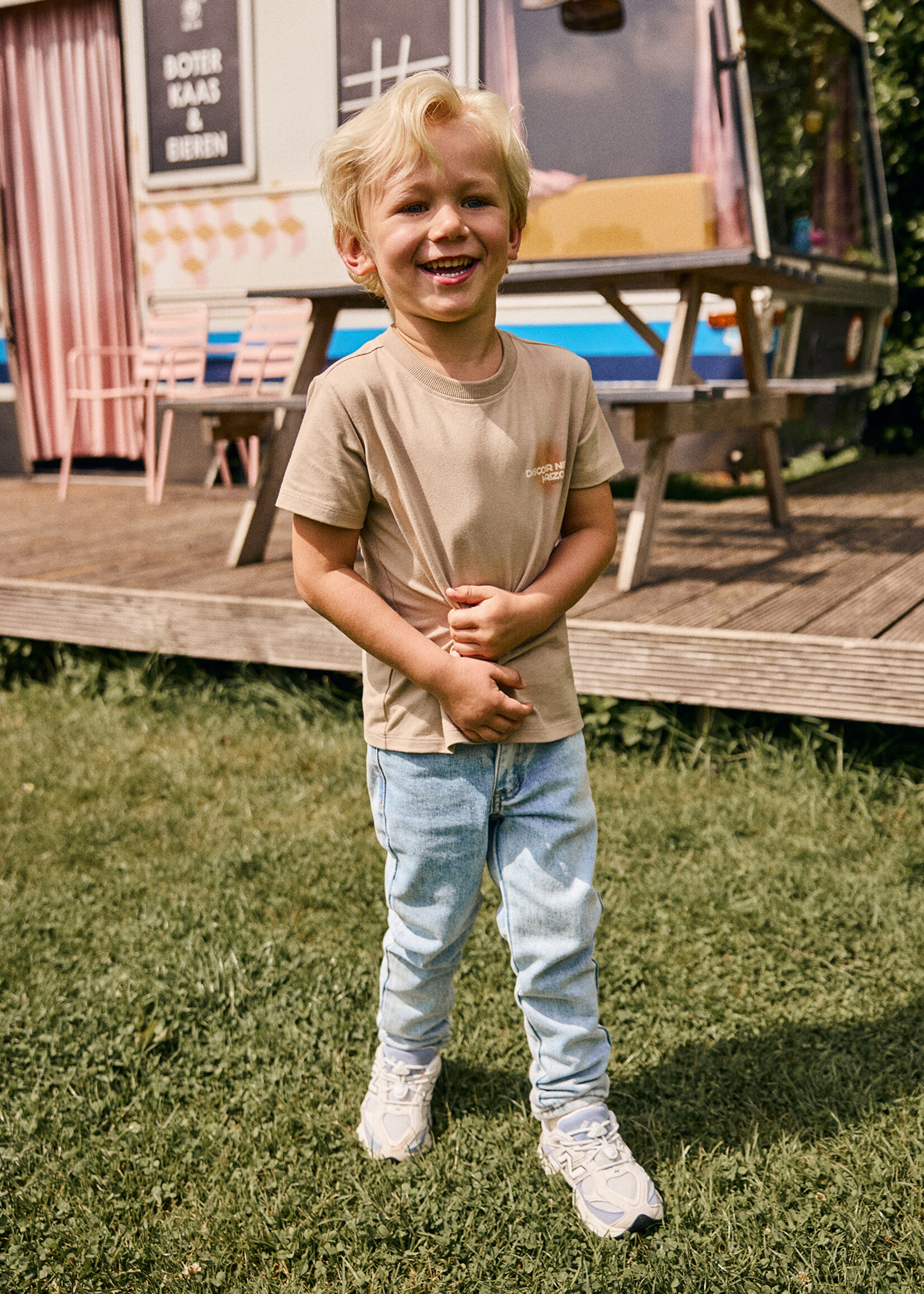 Daily7 Daily7 | T-shirt Backprint – Sand . 1