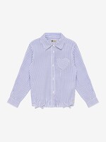 Daily7 Daily7 | Shirt Longsleeve Stripe – Blue