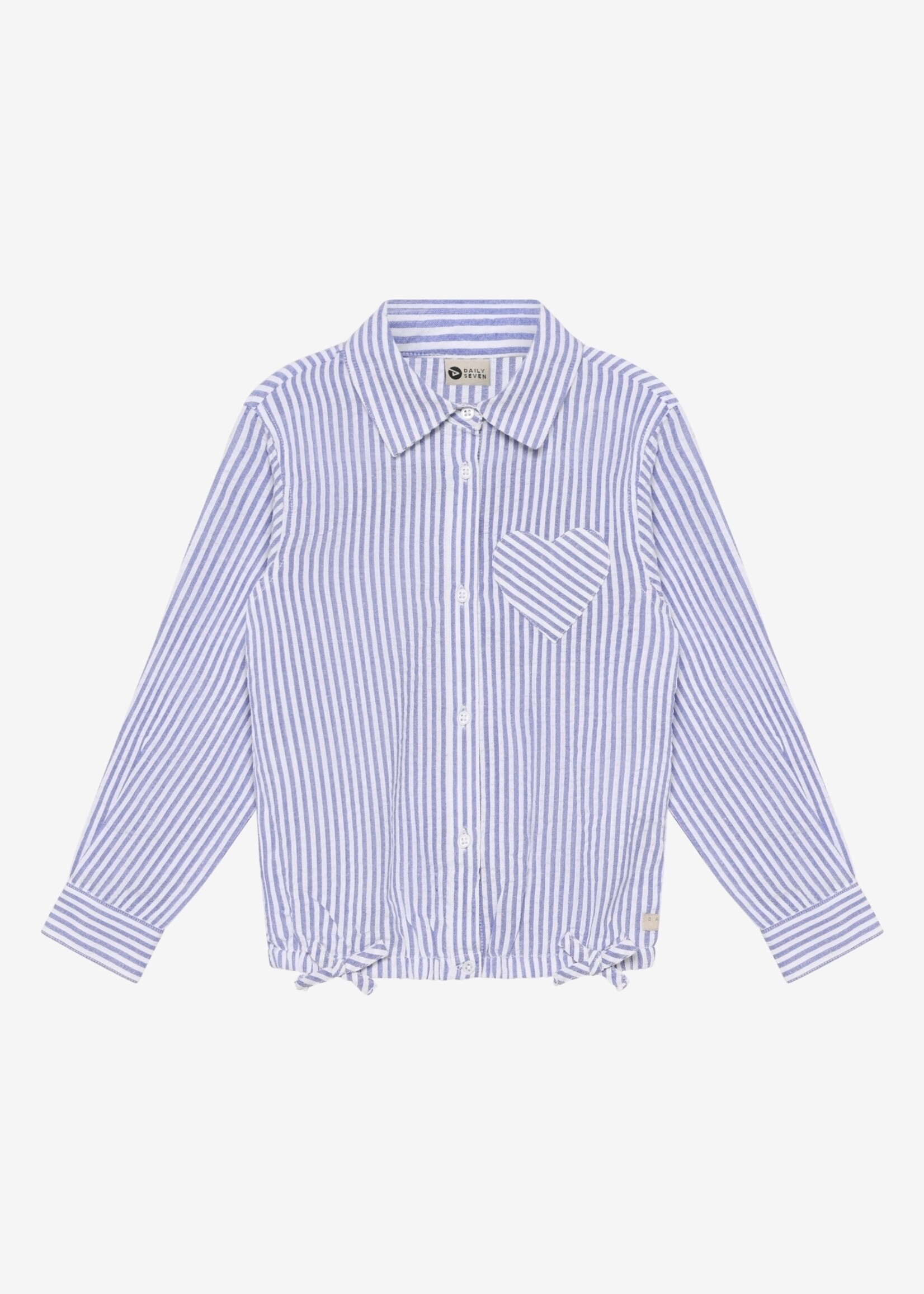 Daily7 Daily7 | Shirt Longsleeve Stripe – Blue