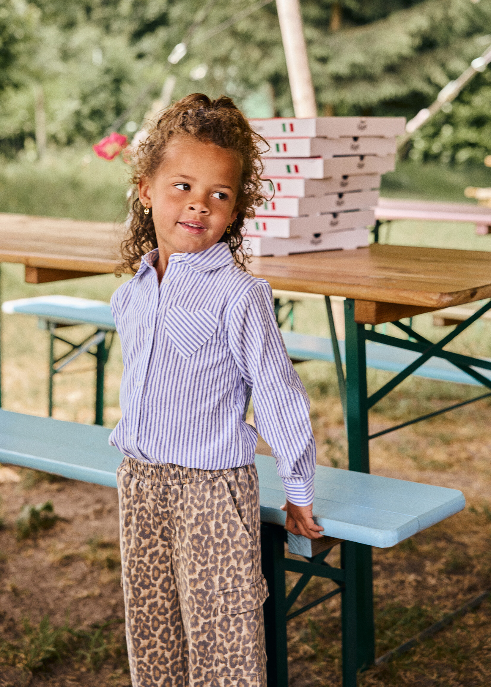 Daily7 Daily7 | Shirt Longsleeve Stripe – Blue