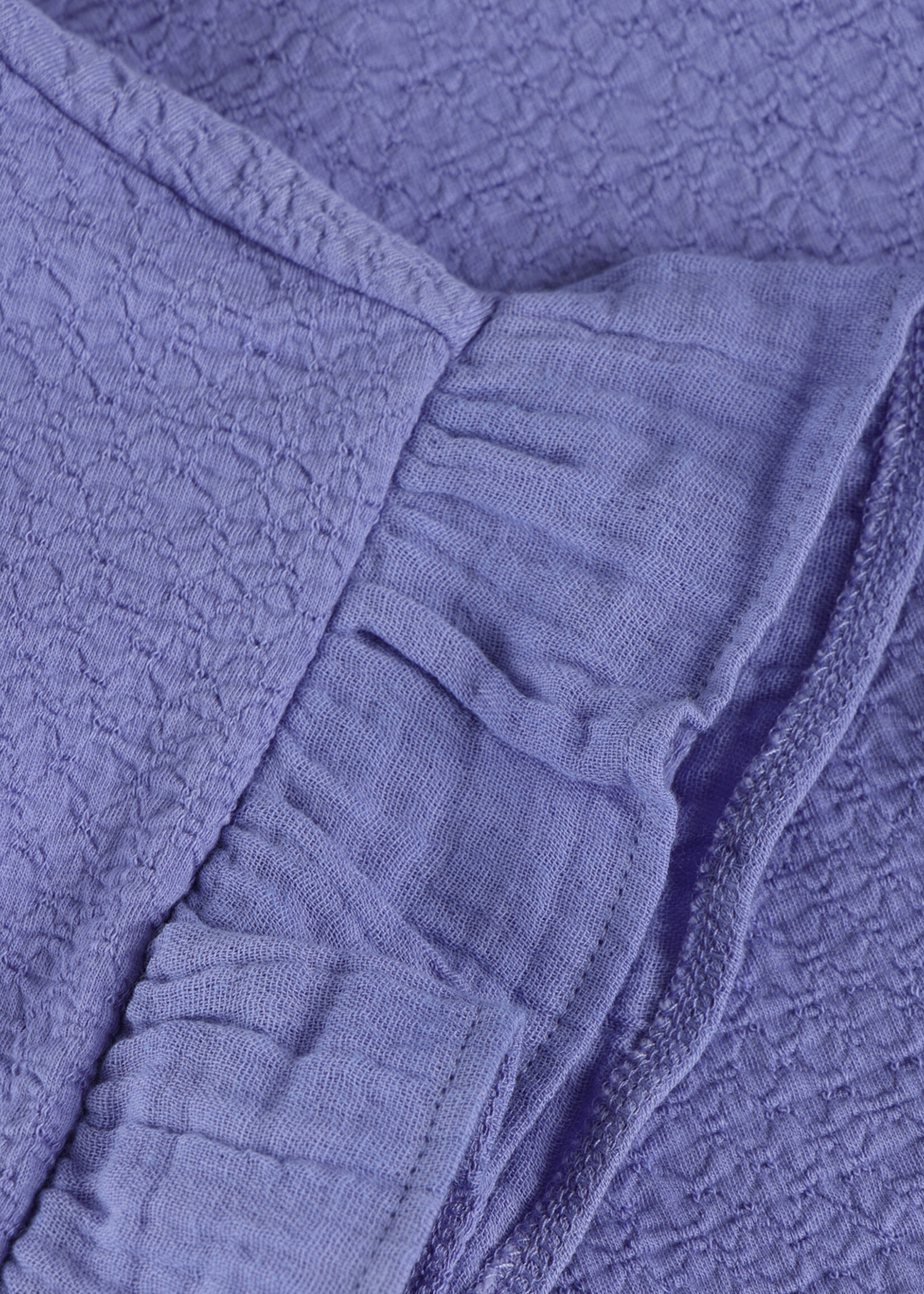 Daily7 Daily7 | T-shirt Ruffle- Blue