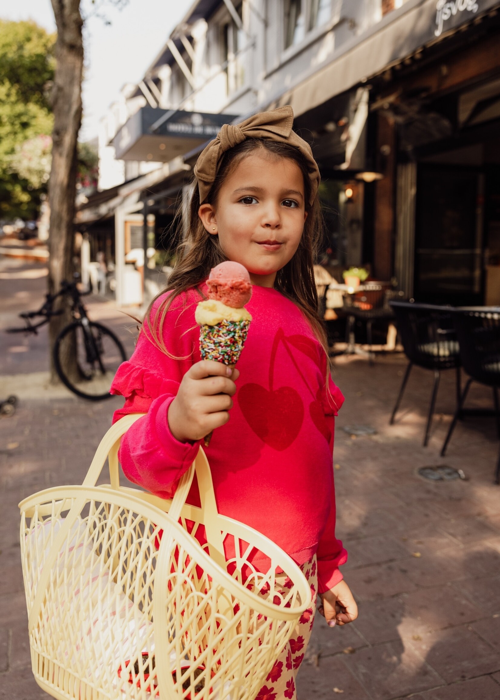 LOOXS Little LOOXS Little | Little Terry Sweater - warm pink