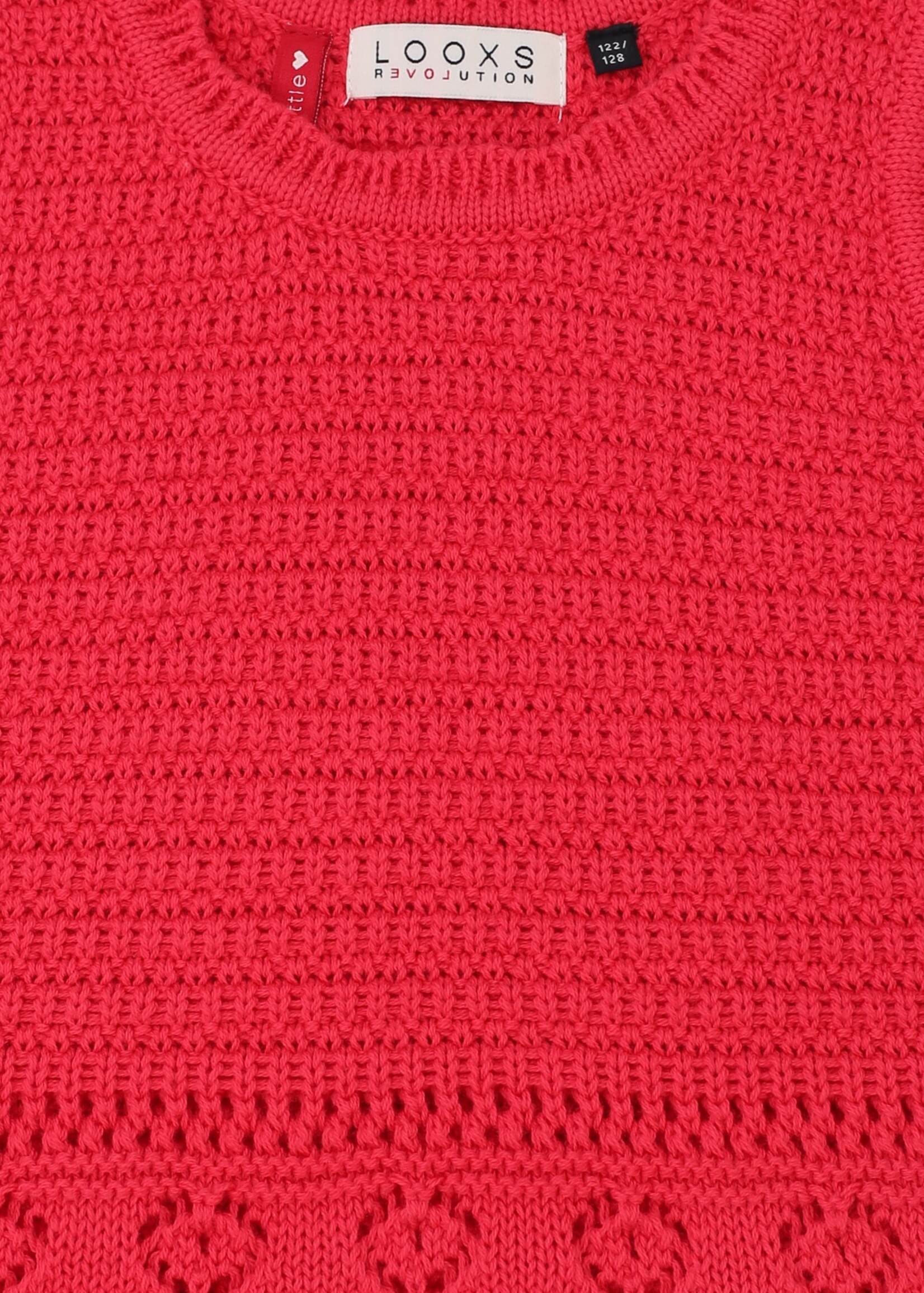 LOOXS Little LOOXS Little | Little knitted spencer - poppy red