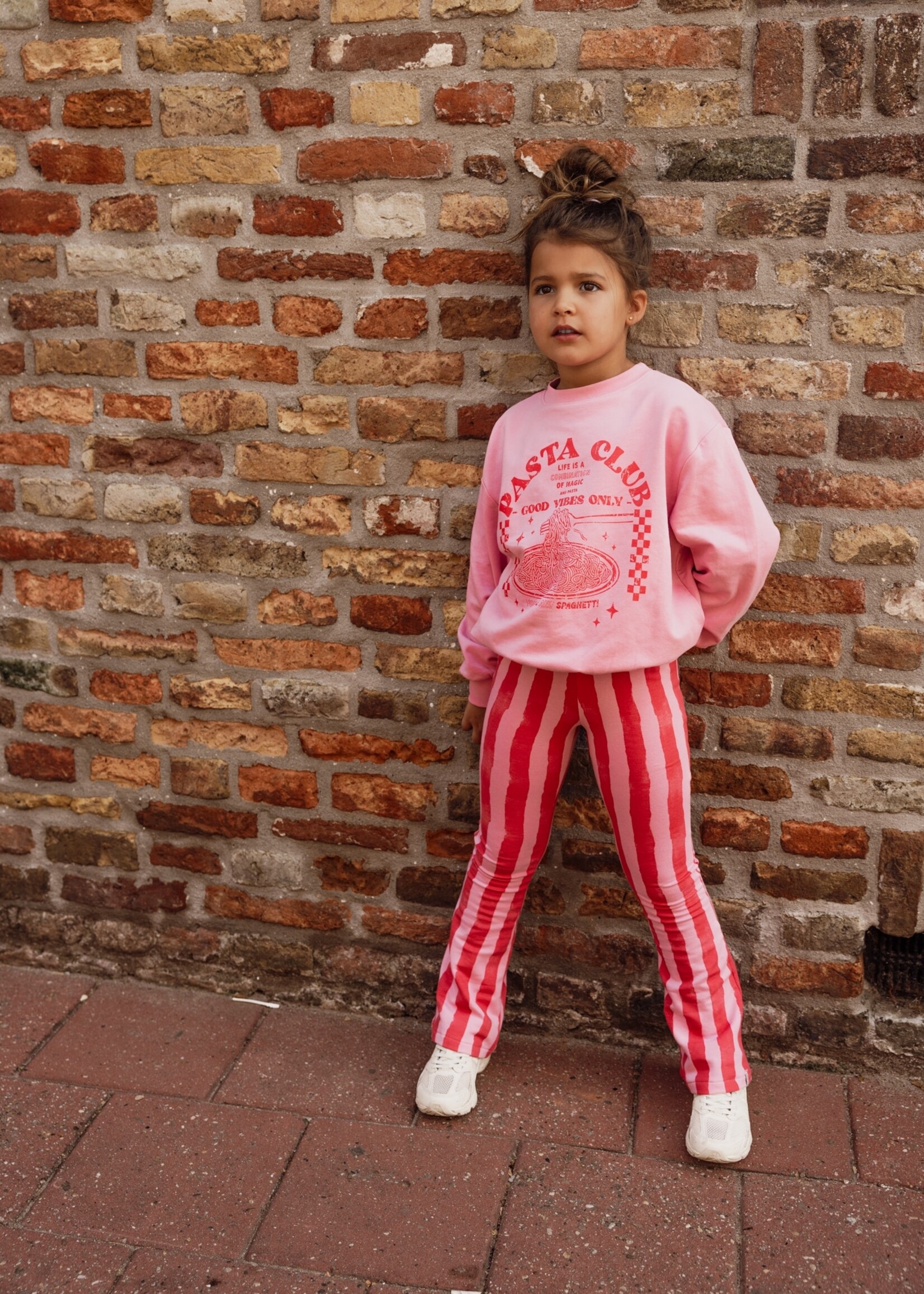 LOOXS Little LOOXS Little | Little Striped Flaired Sweat Pants - Stripe