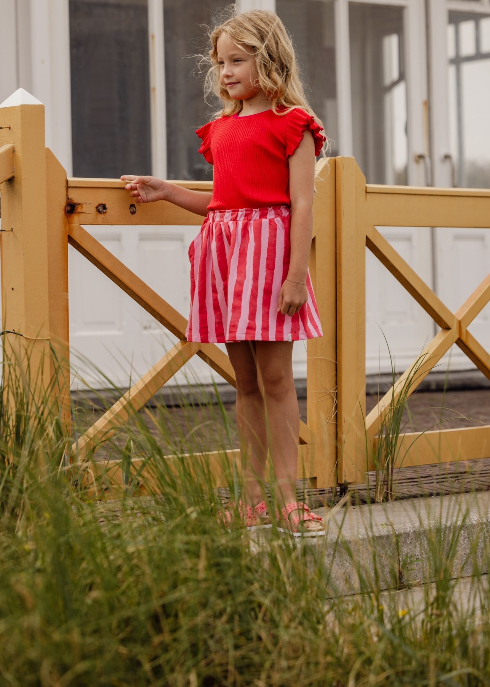 LOOXS Little LOOXS Little | Little Striped Sweat Skirt – Stripe