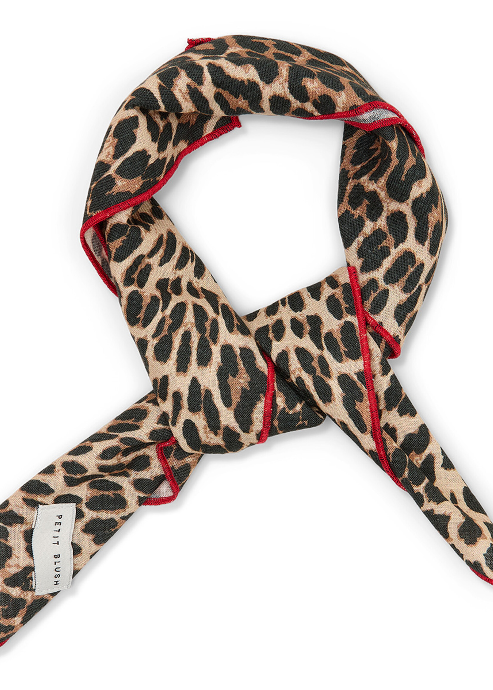Petit Blush Petit Blush | Scarf 50x50 cm - Leopard AOP