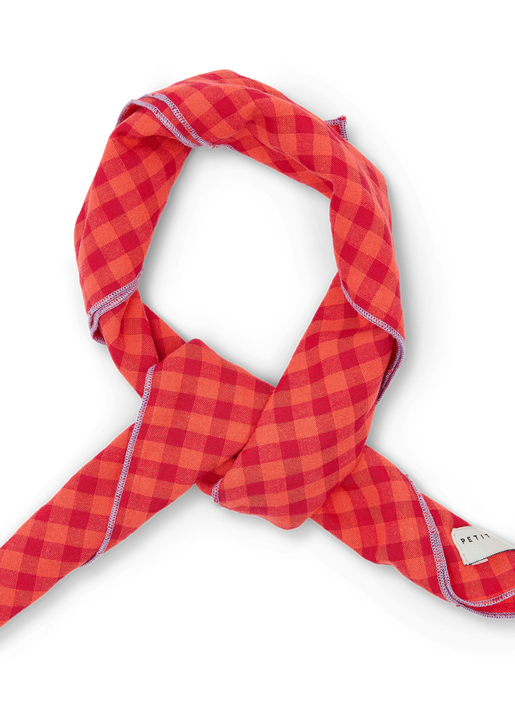Petit Blush Petit Blush | Scarf 50x50 cm - Check Red