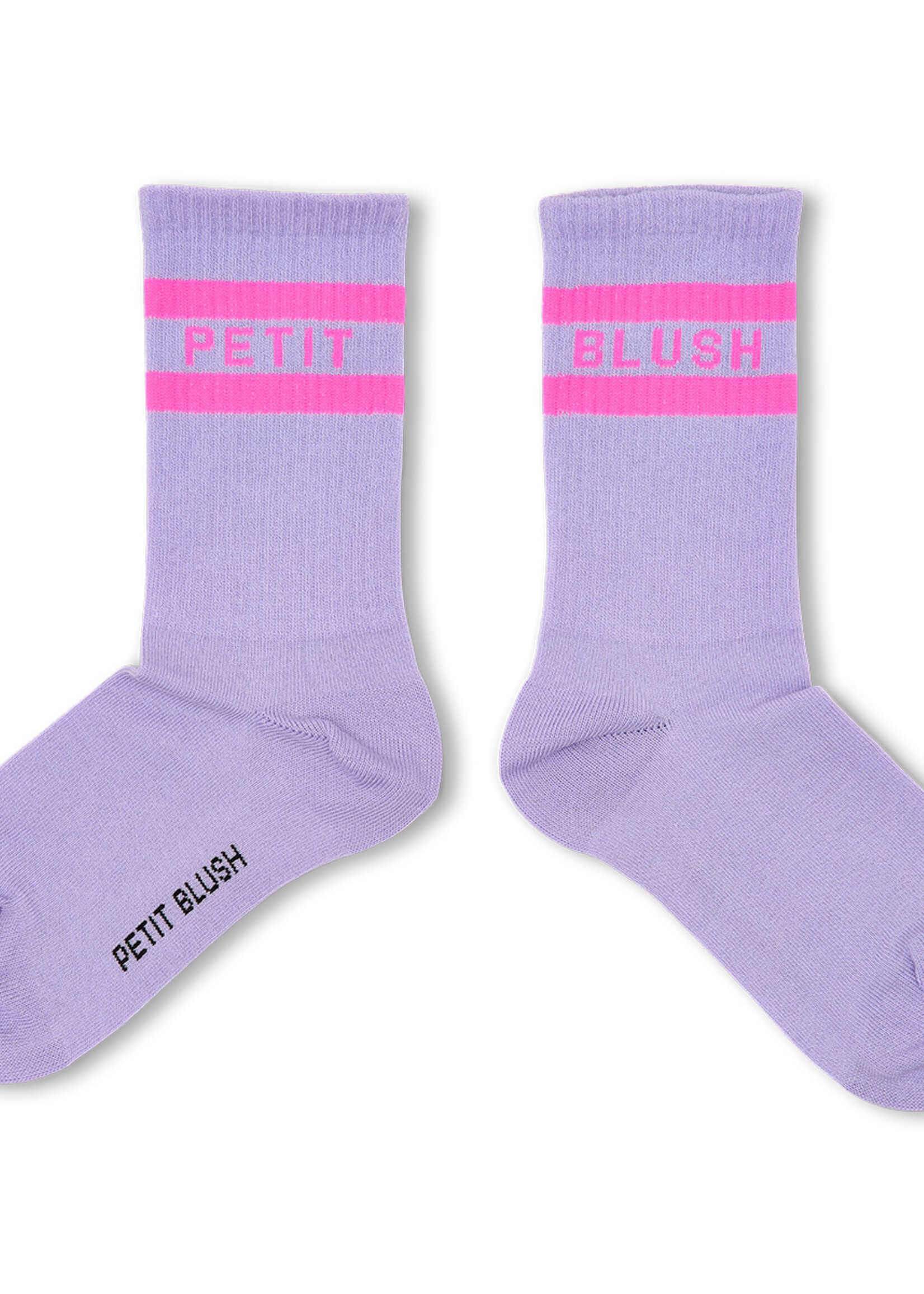 Petit Blush Petit Blush | Sport Socks - Violet / Neon Pink