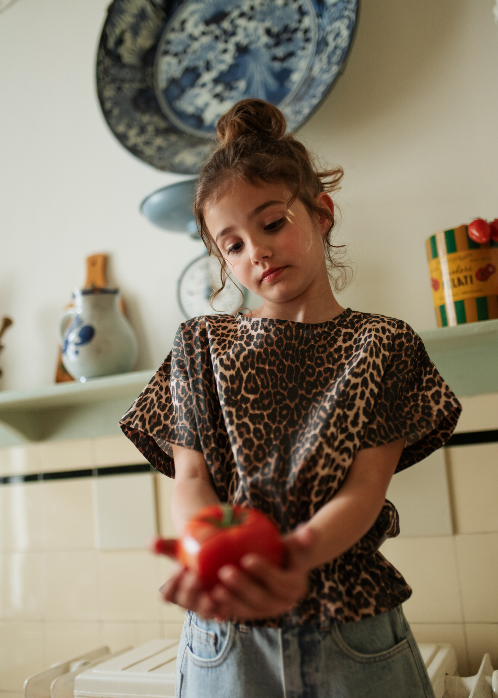 Petit Blush Petit Blush | Jeans Short - Washed Light Blue