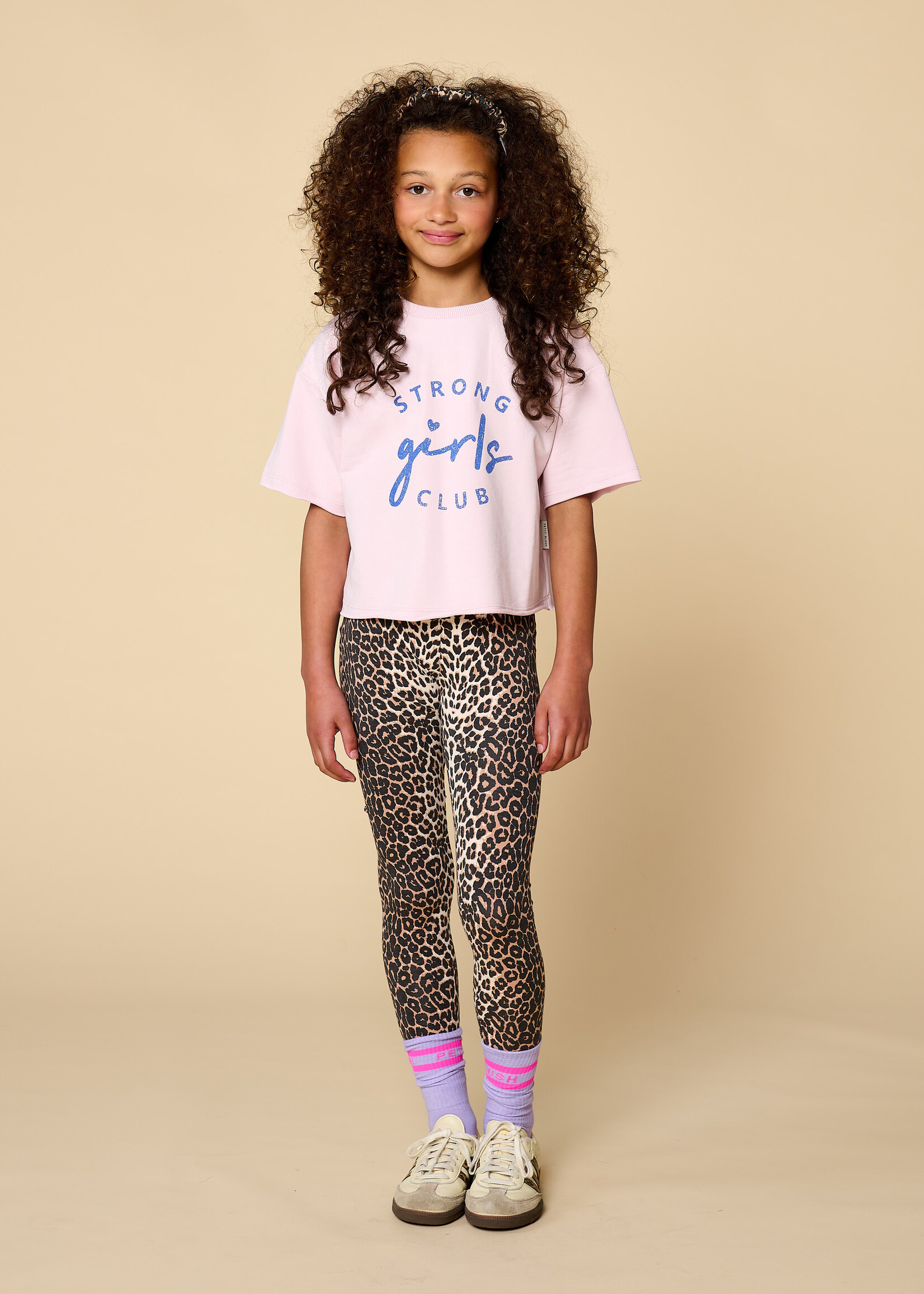 Petit Blush Petit Blush | T-Shirt Strong Girls - Pale Lilac