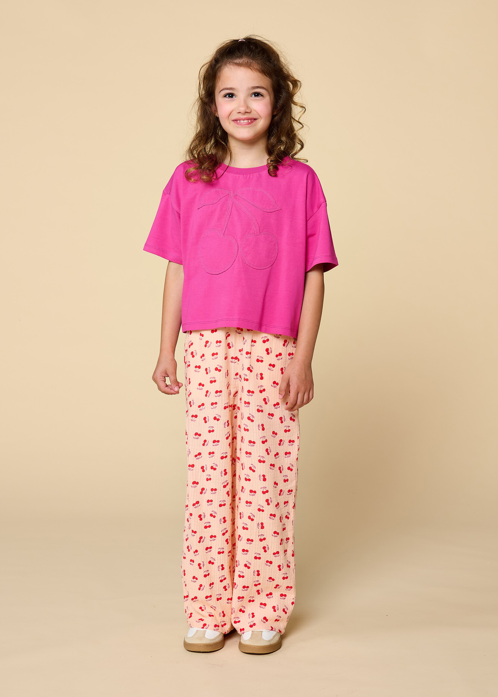 Petit Blush Petit Blush | Cherry T-Shirt - Rose Violet