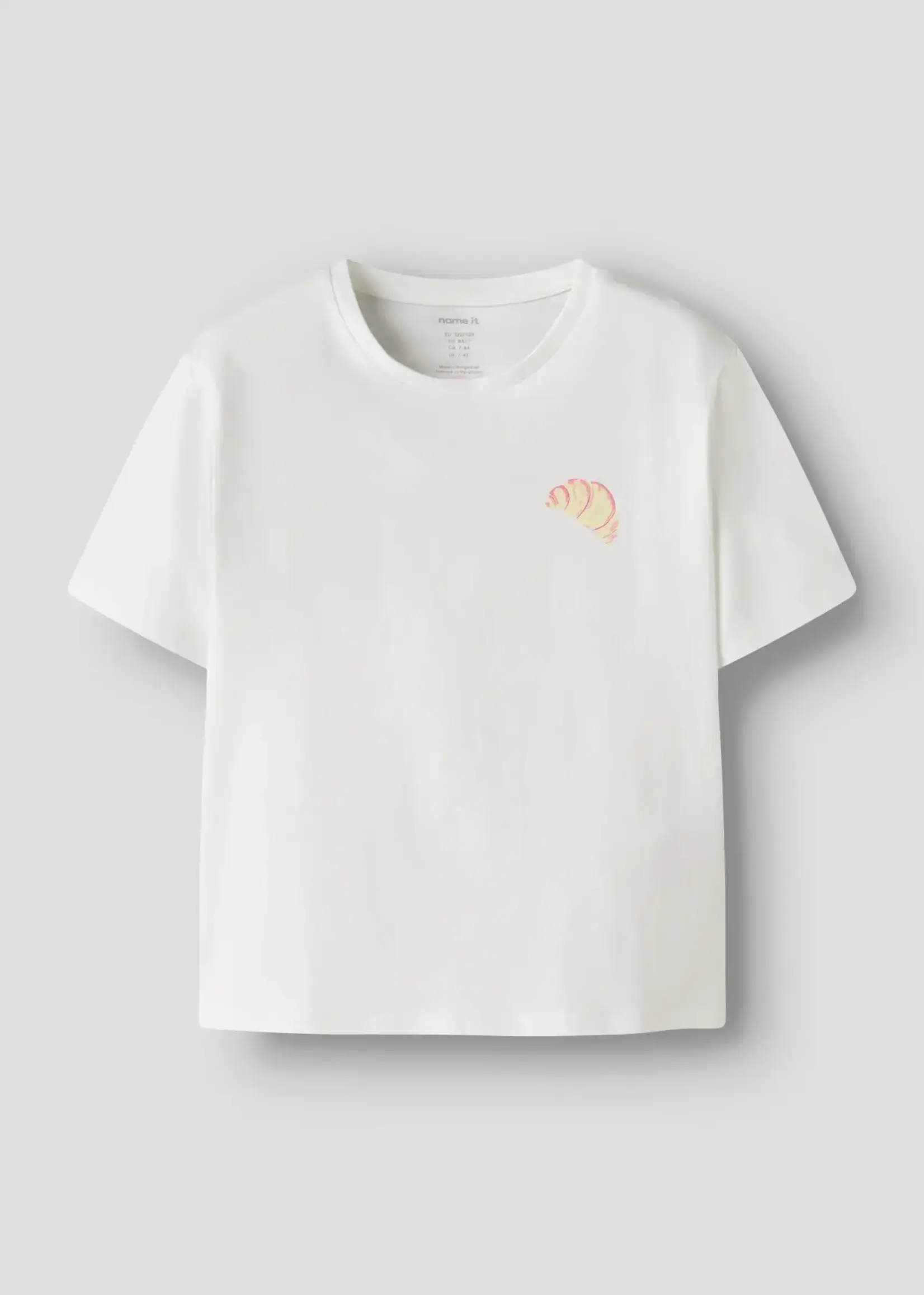 Name It Name it | NKFDABIA ss nreg top - Bright White