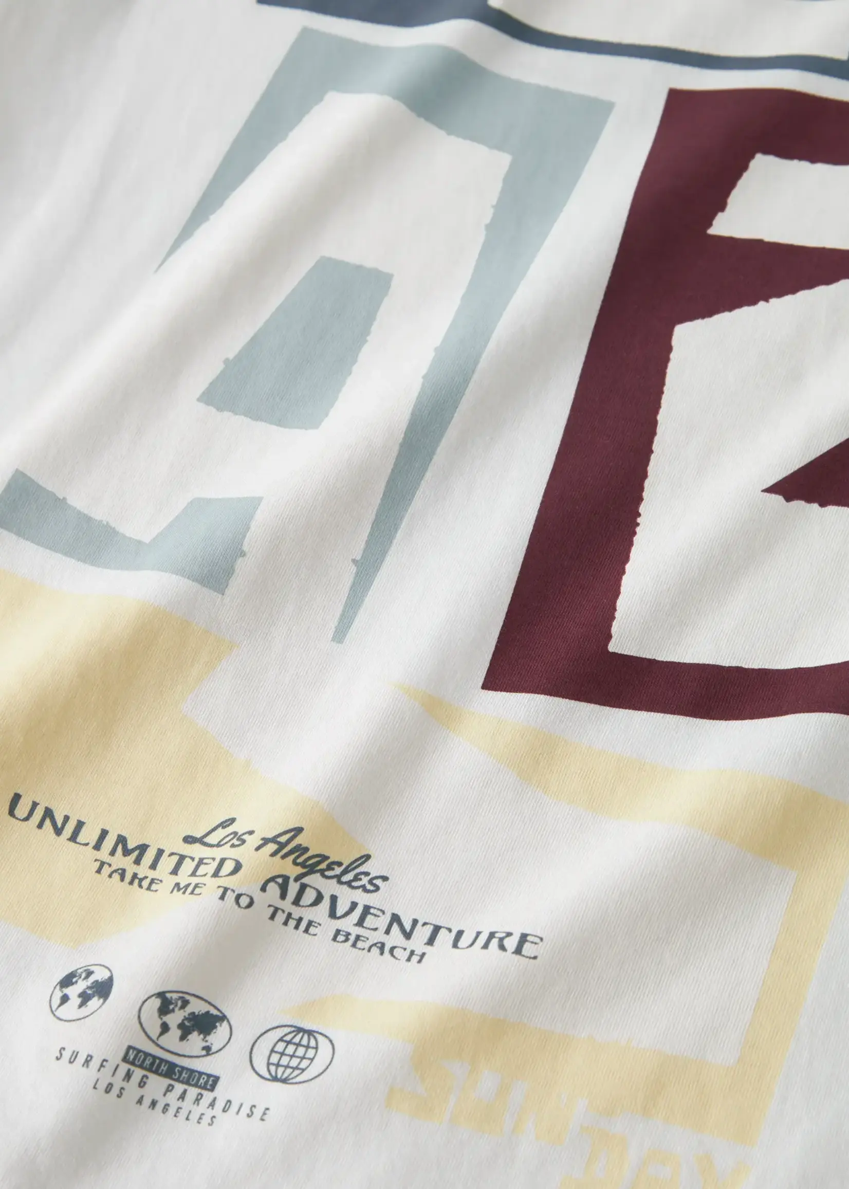 Name It Name it | NKMFEMMIN ss nreg top box - Bright White / Multi Colo