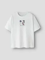 Name It Name it | NKMFEMMIN ss nreg top box - Bright White / Multi Colo