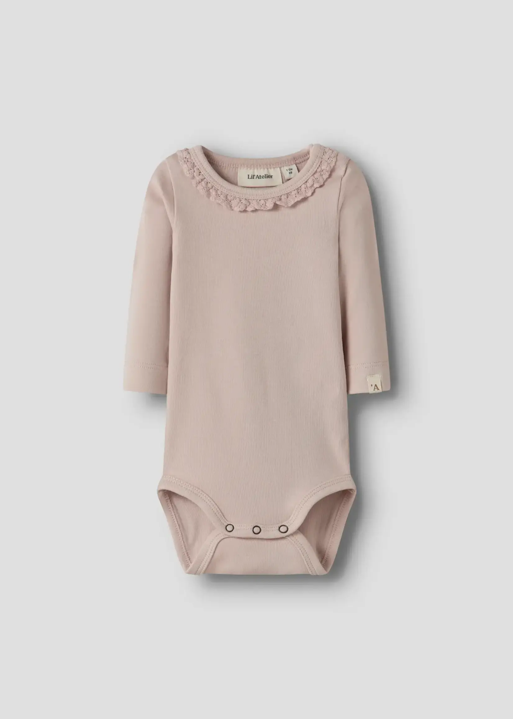 Lil’ Atelier Lil'Atelier | NBFLAYO sup ls slim body solid lil - Peach Whip