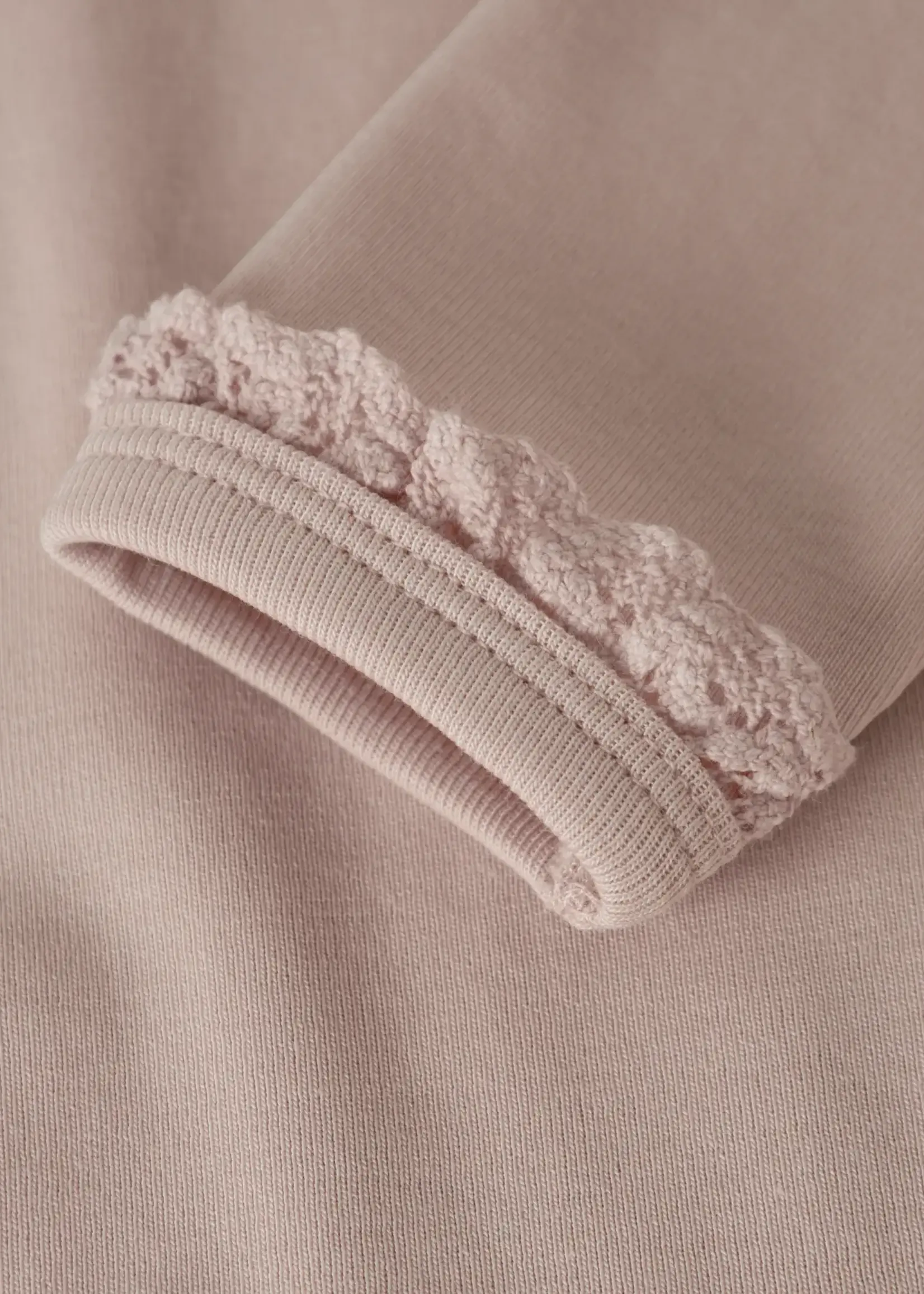 Lil’ Atelier Lil' Atelier | NMFLAYO SUP LS SLIM TOP SOLID LIL - Peach Whip