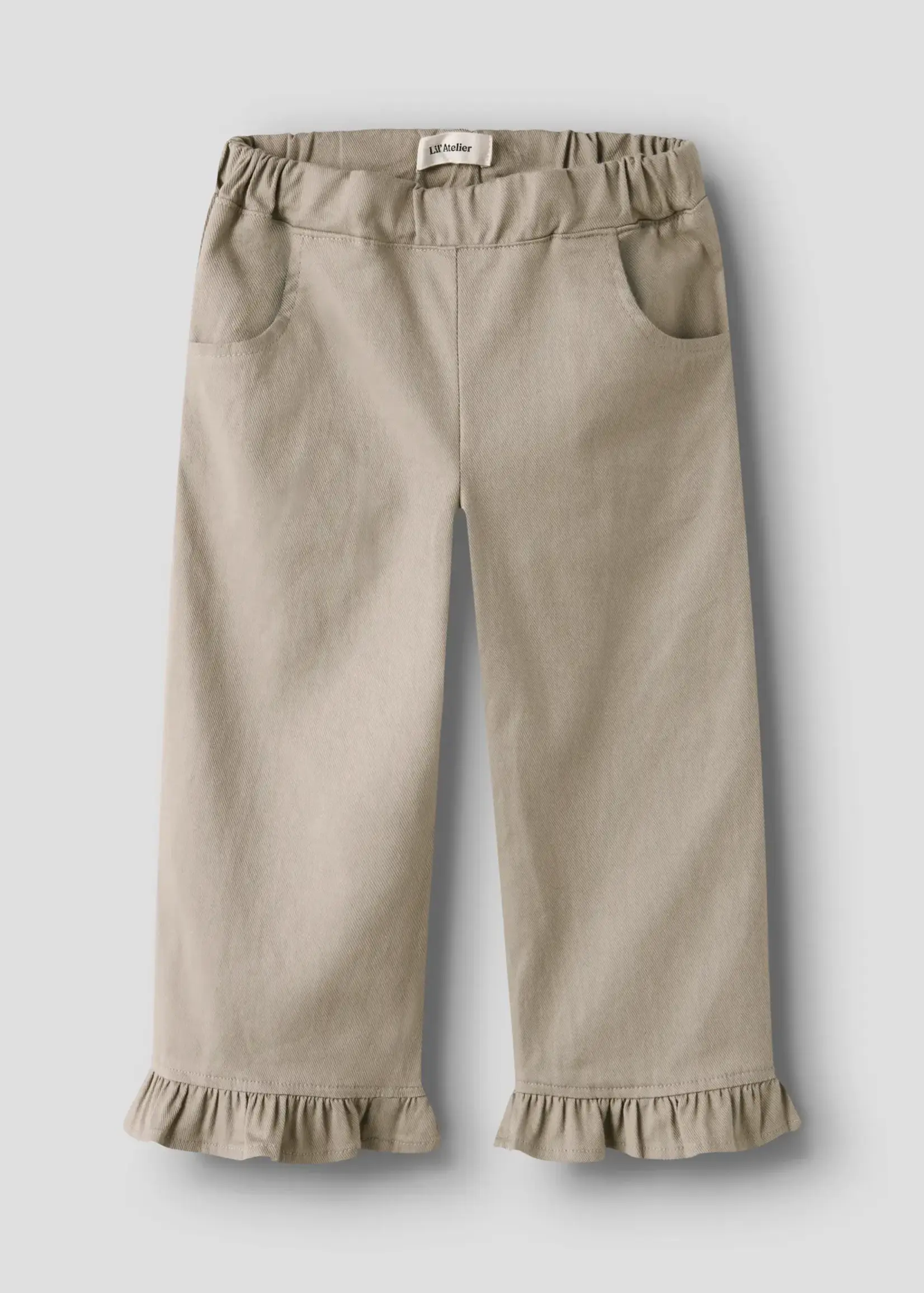 Lil’ Atelier Lil' Atelier | NMFDOREEN WIDE TWI PANT - Oxford Tan