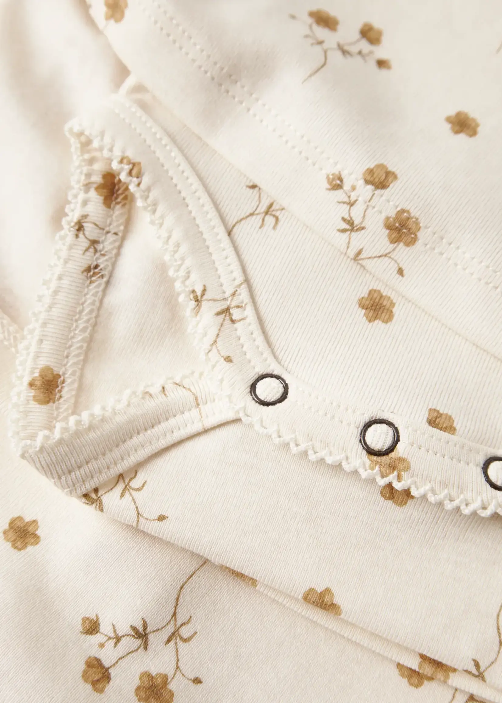 Lil’ Atelier Lil' Atelier | NBFLAYO SIF LS BODY DRESS LIL - Coconut Milk - Flower