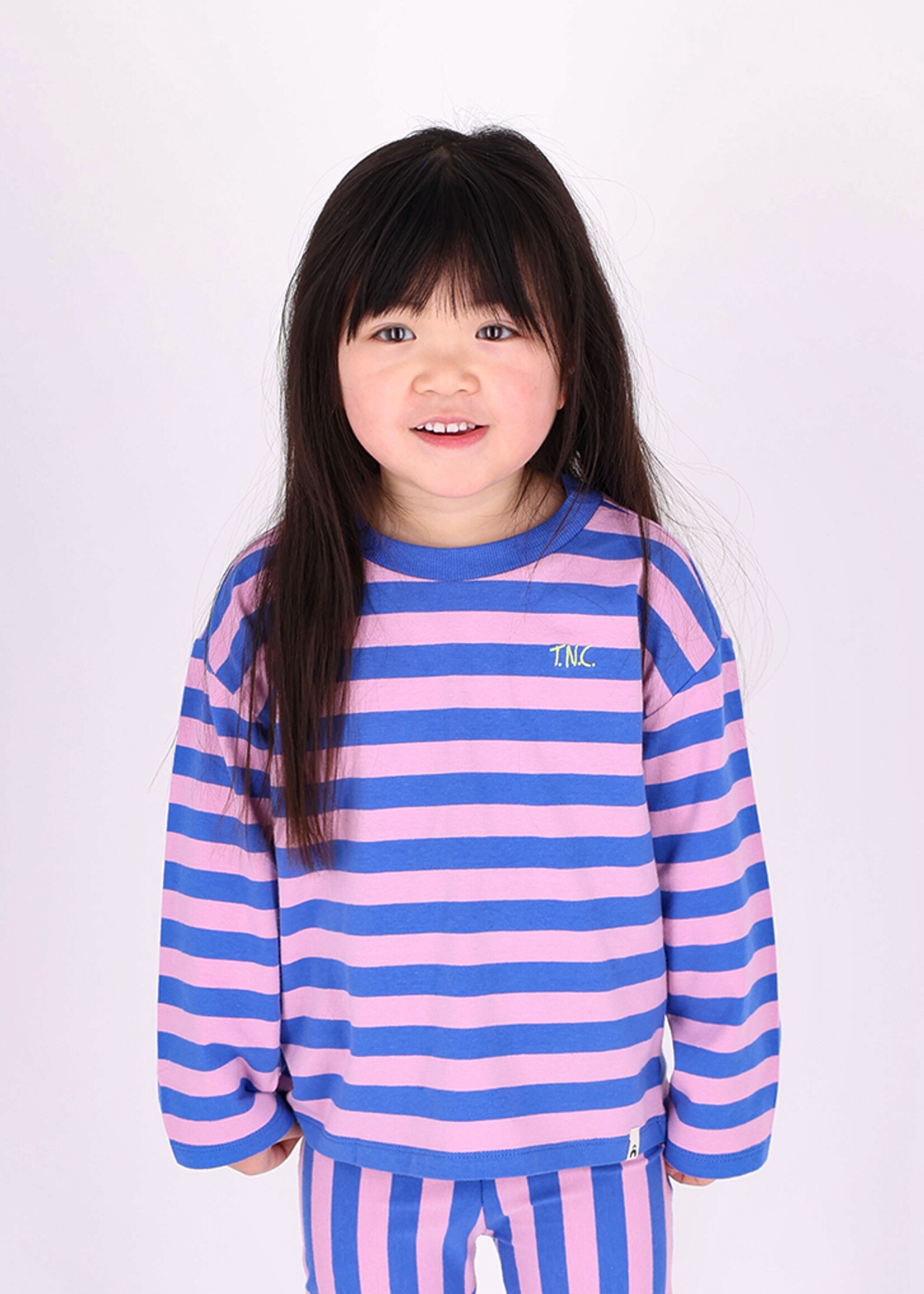 The New Chapter The New Chapter | T-shirt Lou – Blue Pink Stripes