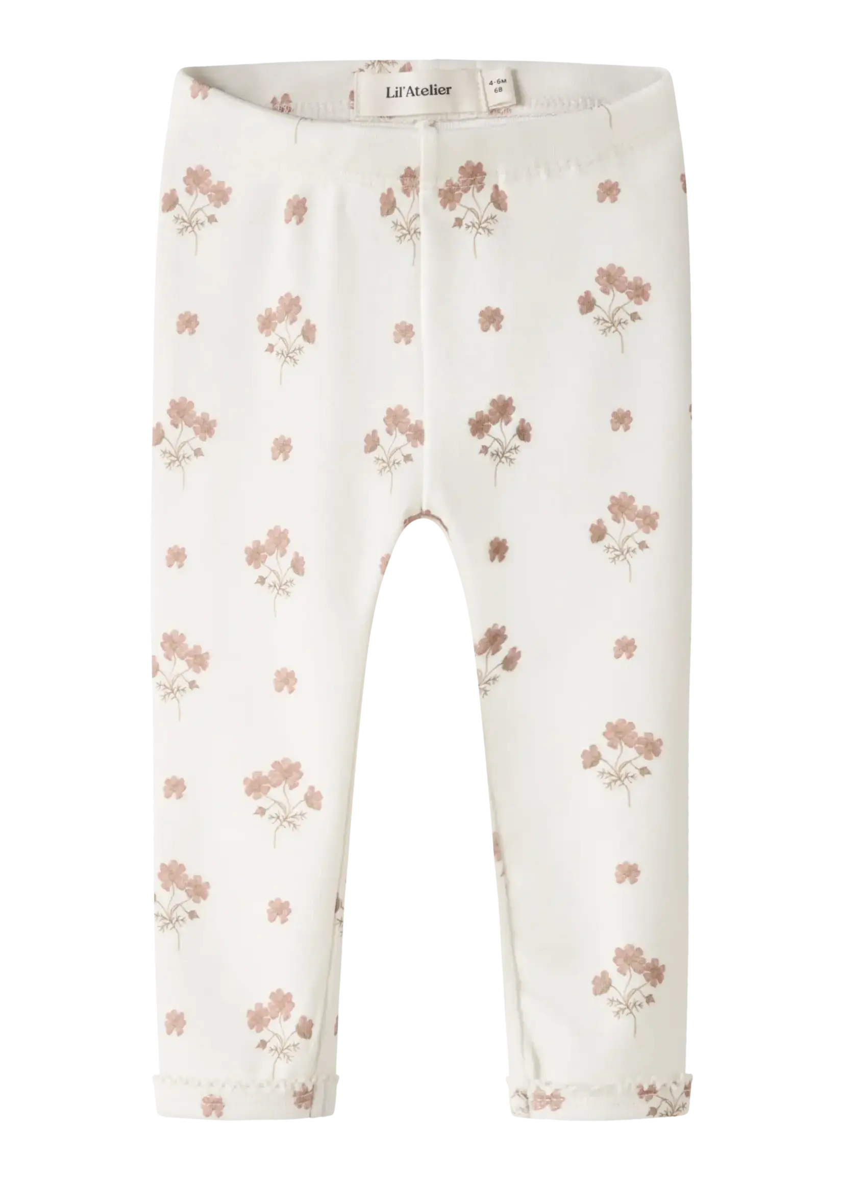Lil' Atelier | NBFLAYO SIN SLIM LEGGINGS LIL -  Coconut Milk / Flower