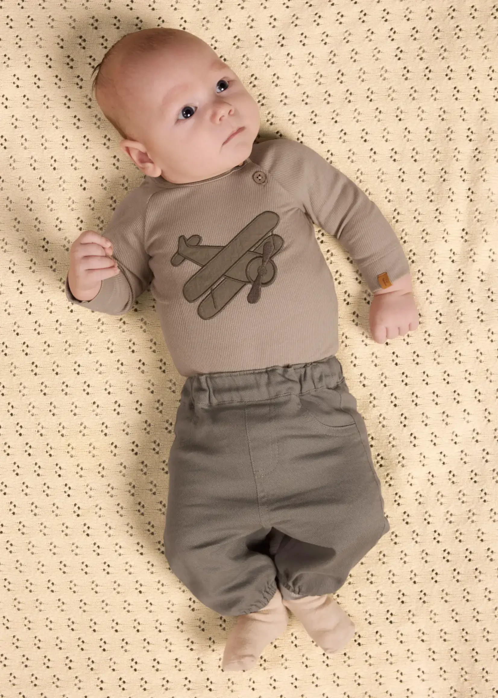 Lil' Atelier | NBMHALLI HIS LS BODY LIL - Oxford Tan
