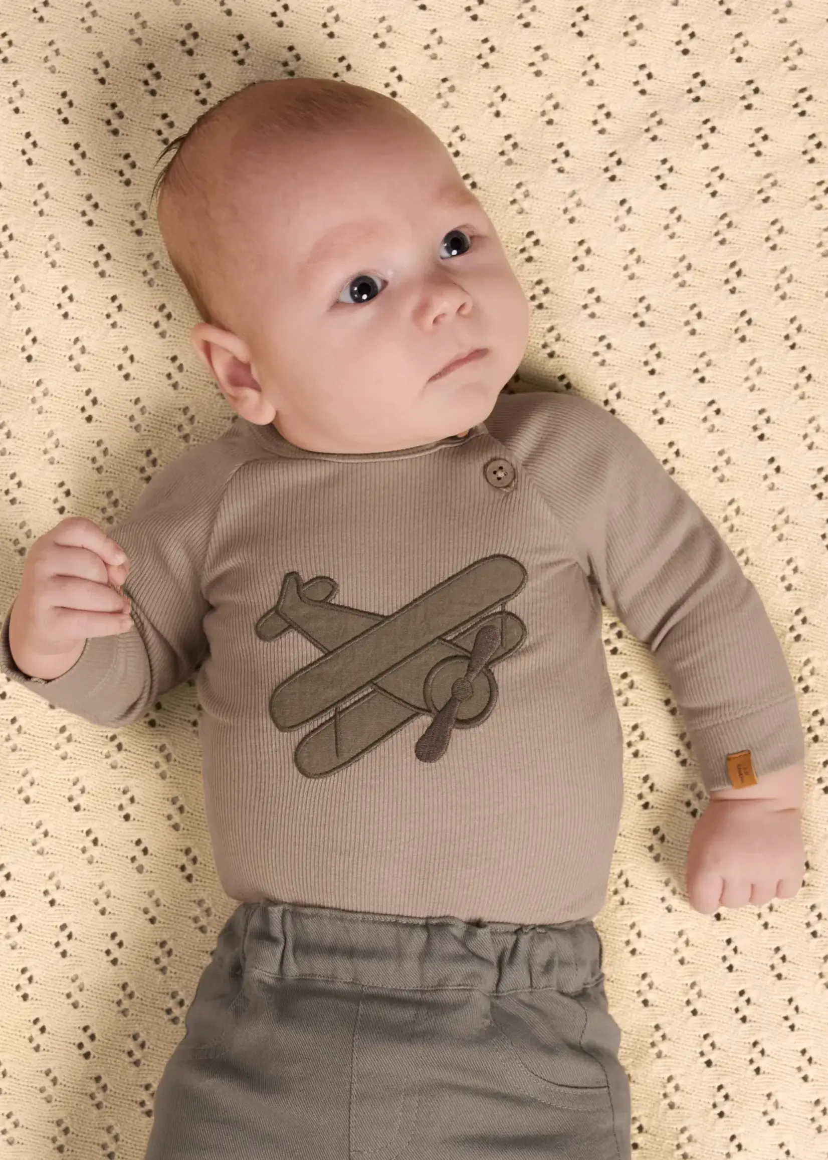 Lil' Atelier | NBMHALLI HIS LS BODY LIL - Oxford Tan