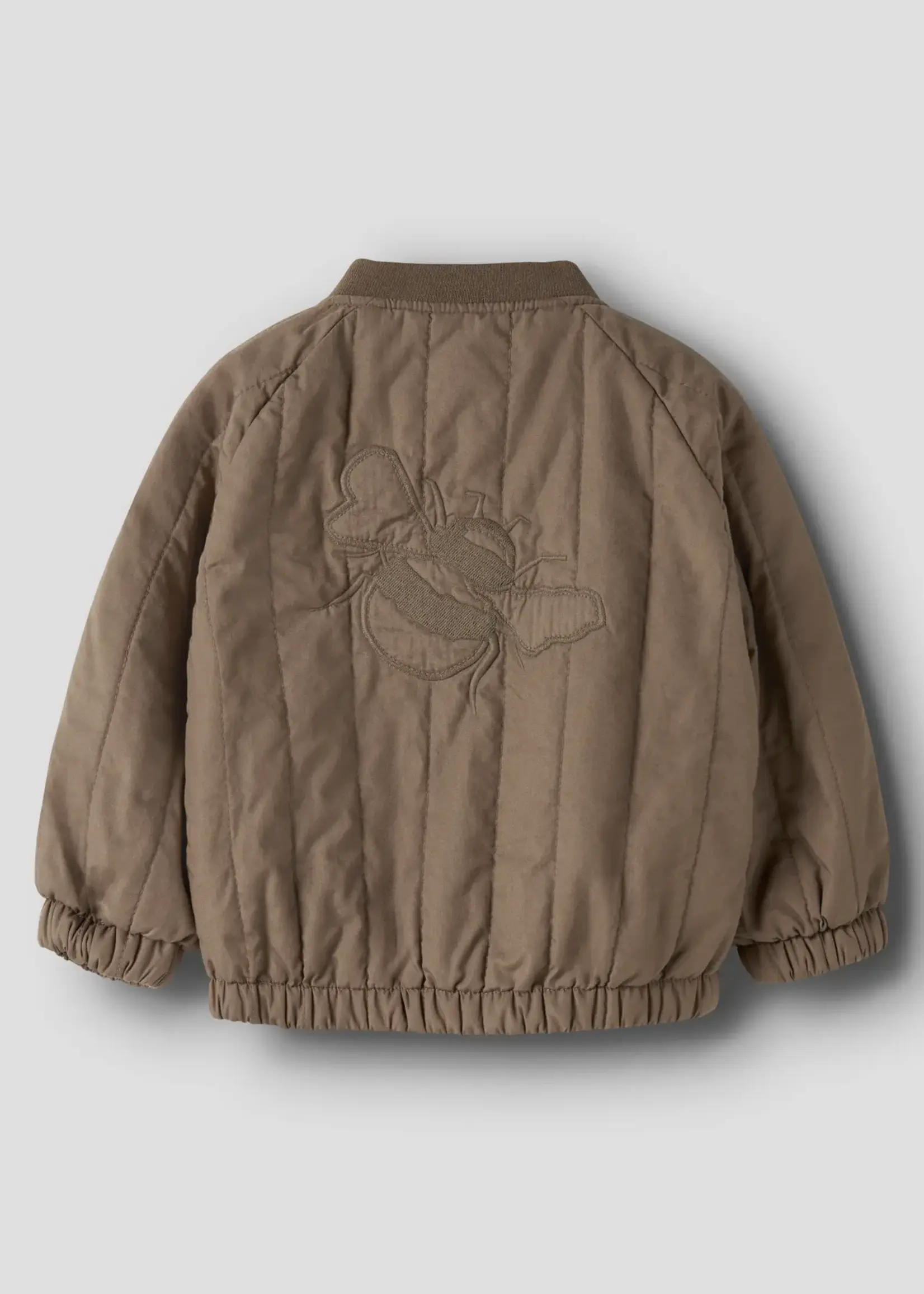 Lil’ Atelier Lil' Atelier | NMMLIO BOMBER JACKET LIL -  Shitake / Bee