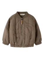 Lil’ Atelier Lil' Atelier | NBMLIO BOMER JACKET LIL - Shitake/Bee