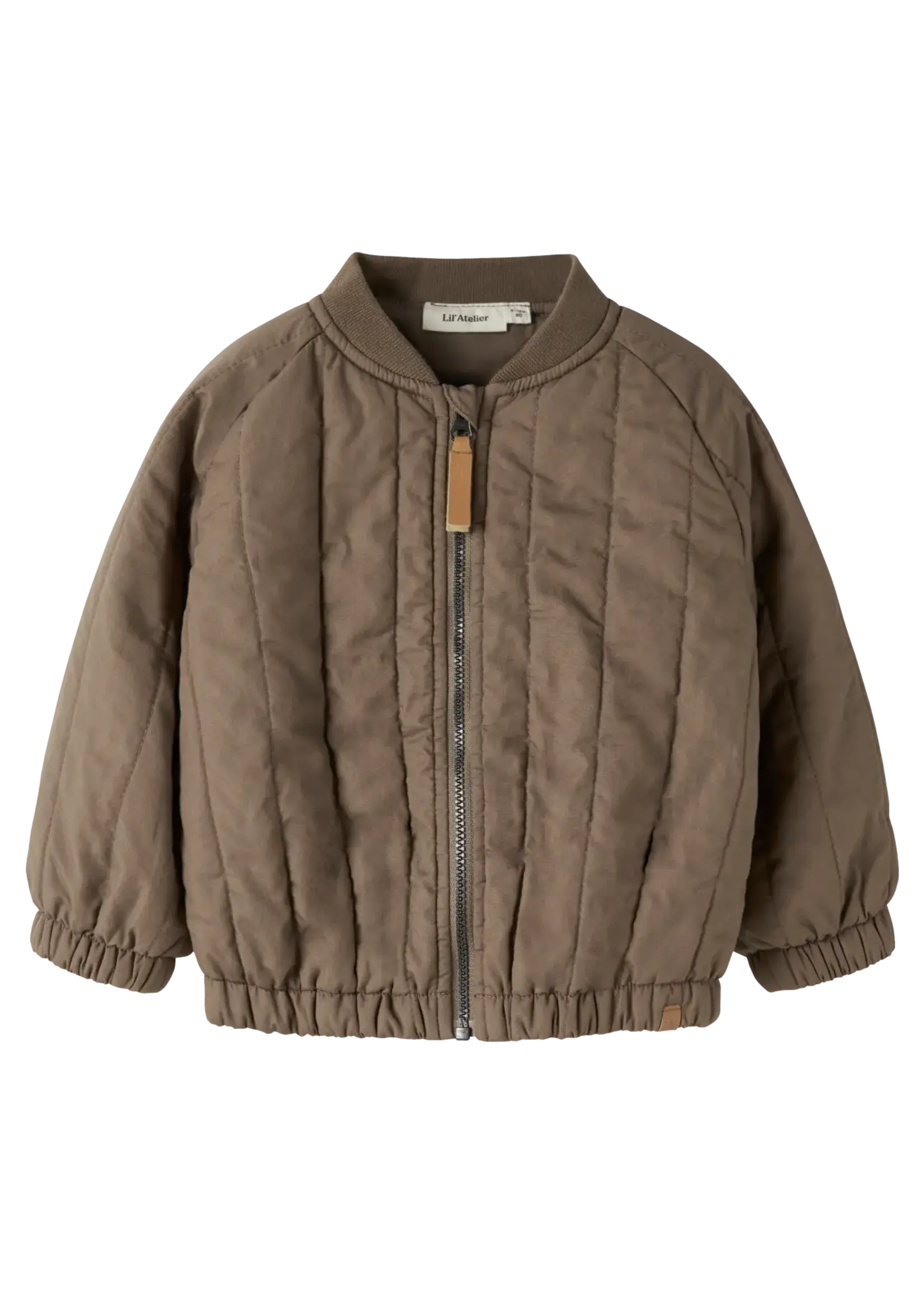 Lil' Atelier | NBMLIO BOMER JACKET LIL - Shitake/Bee