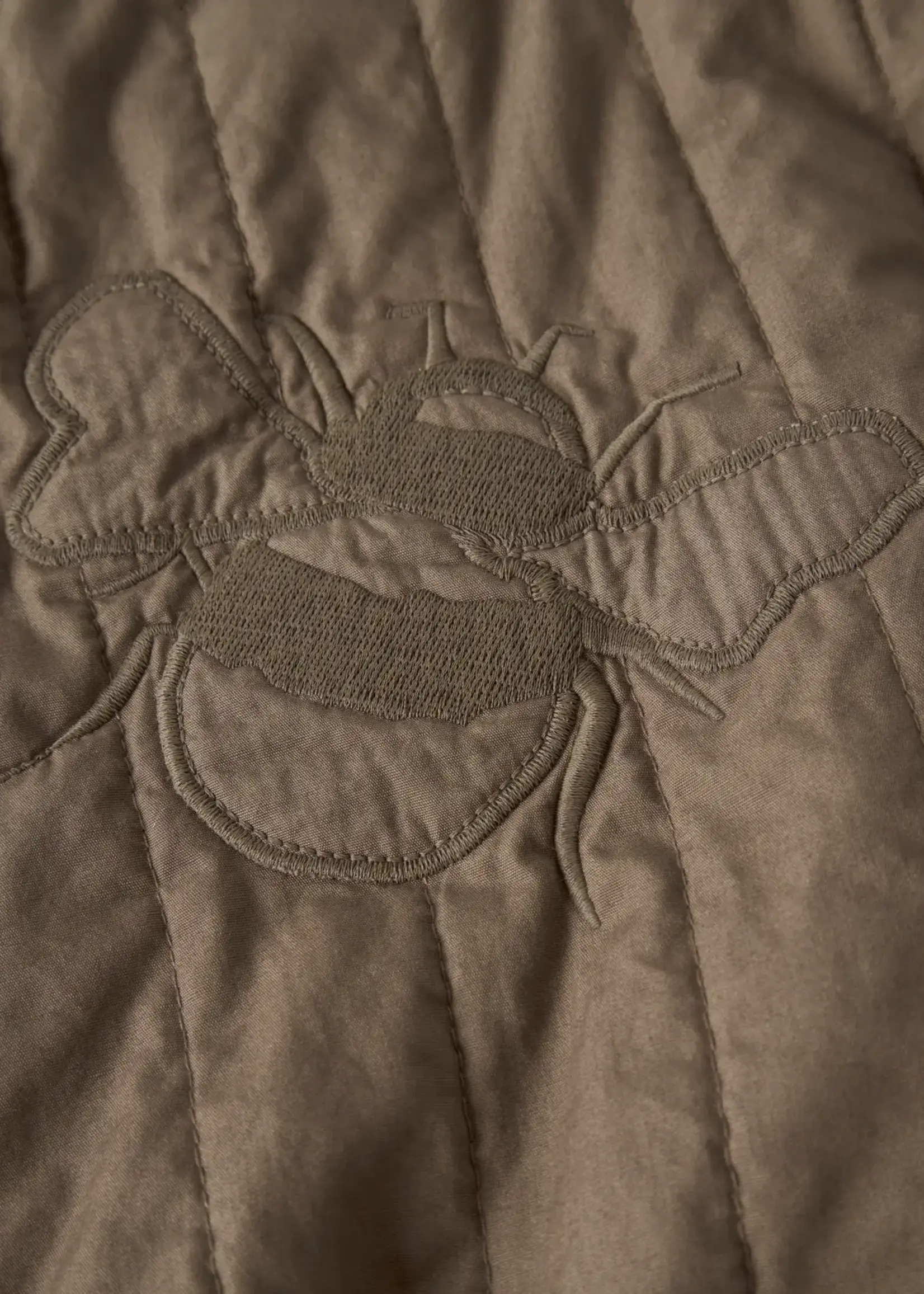 Lil' Atelier | NBMLIO BOMER JACKET LIL - Shitake/Bee