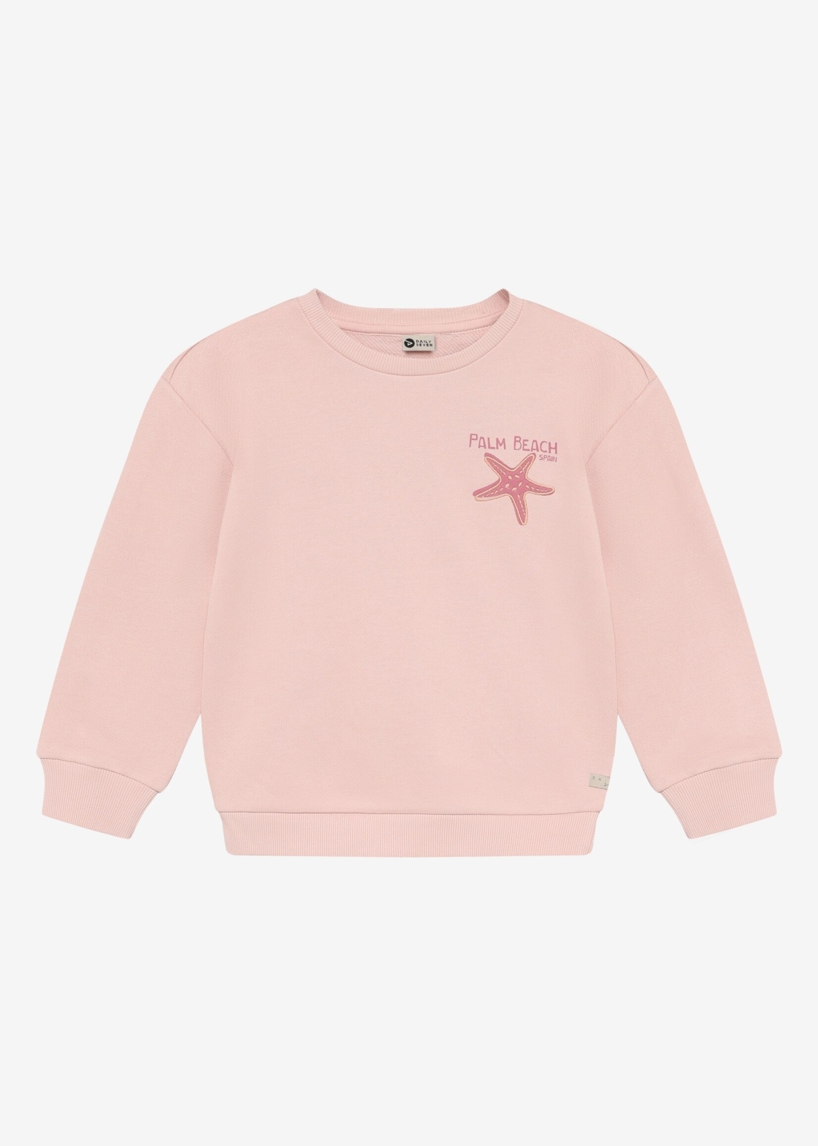 Daily7 Daily7 | Sweater Backprint – Rose